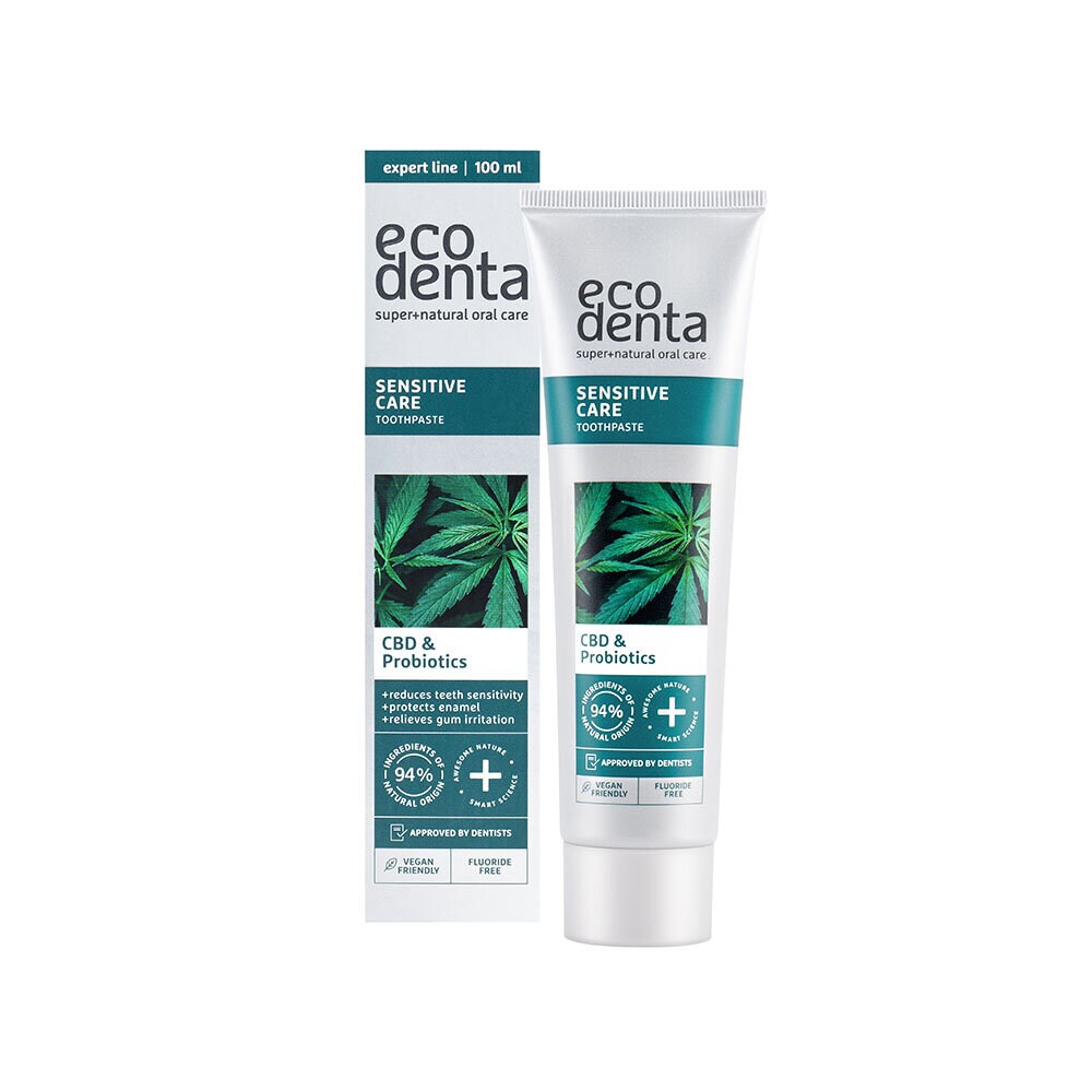 Sensitive Toothpaste With Cbd And Probiotics 100ml 