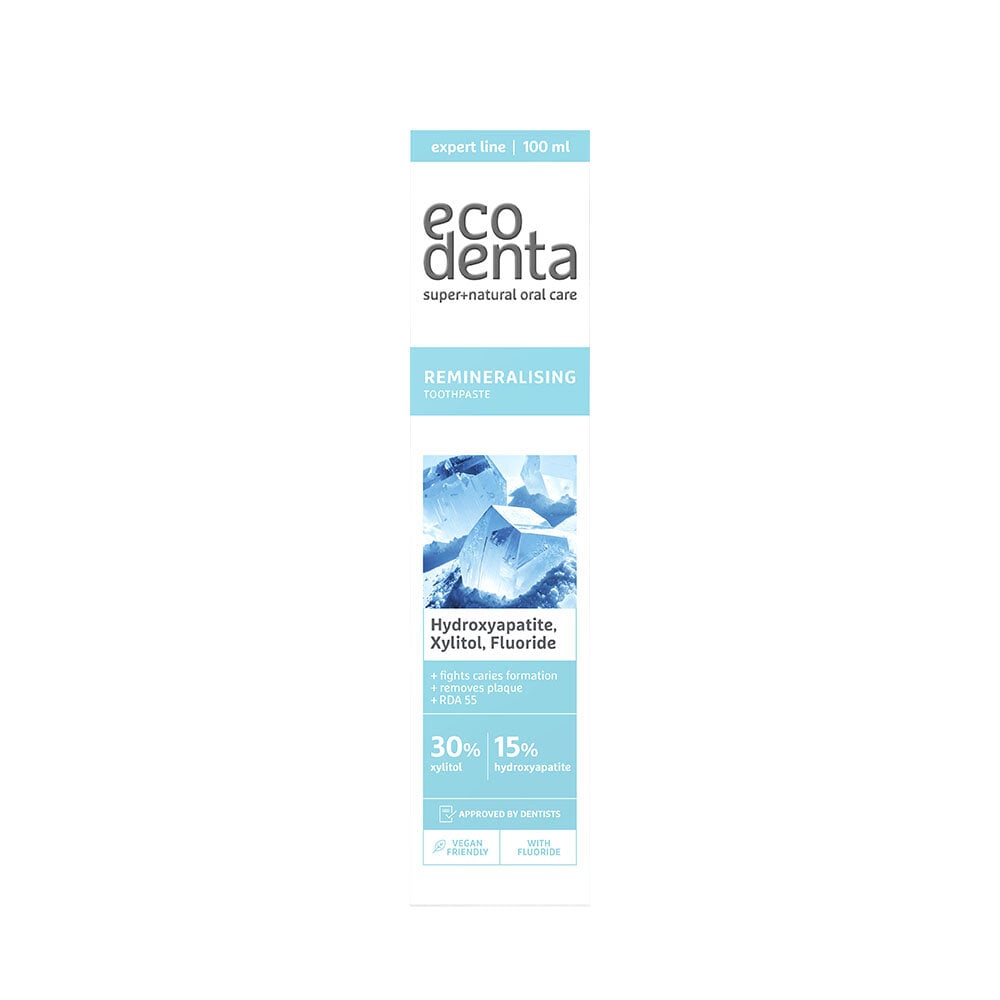 Remineralising toothpaste with xylitol and hydroxyapatite 100 ml
