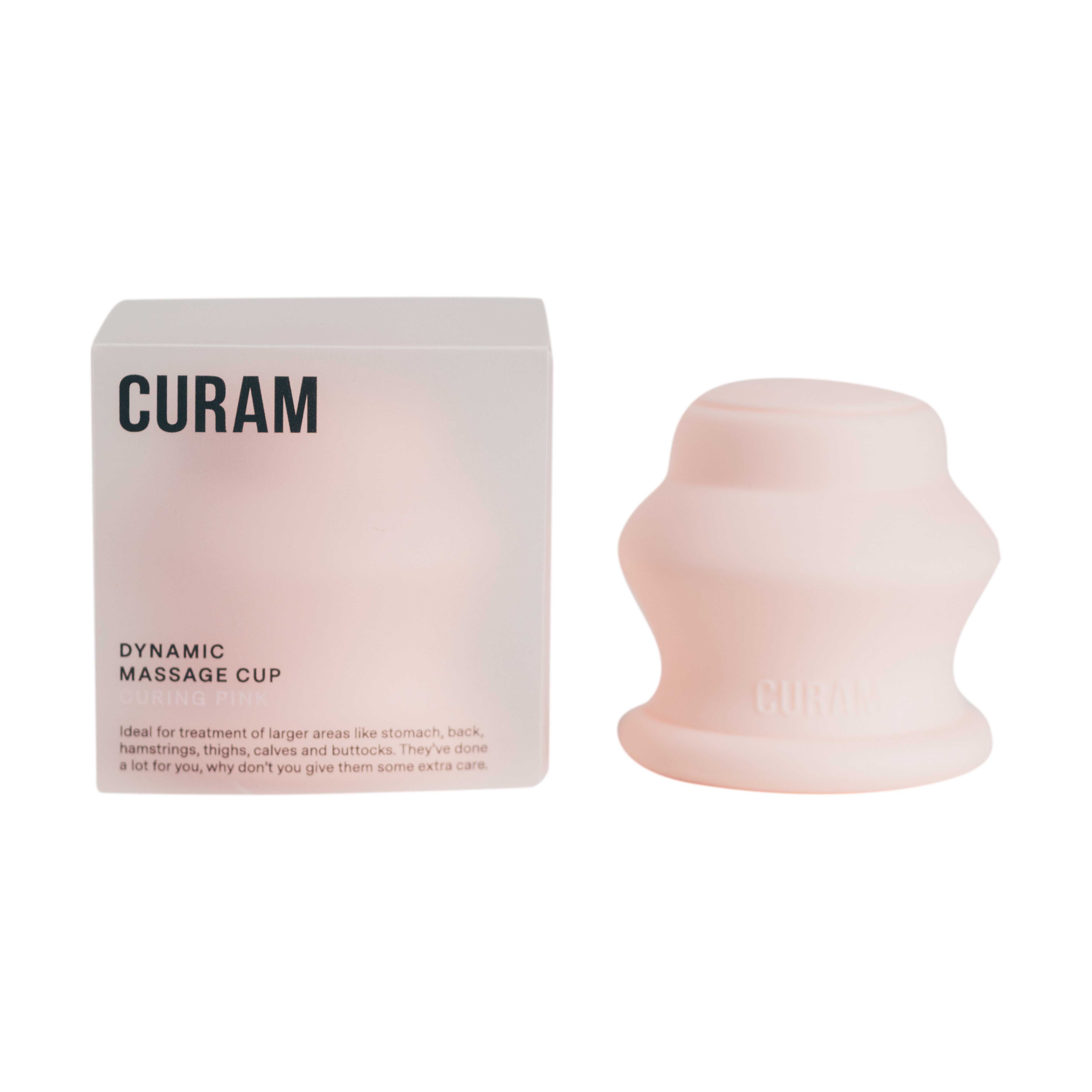 Dynamic Massage Cup Curing Pink