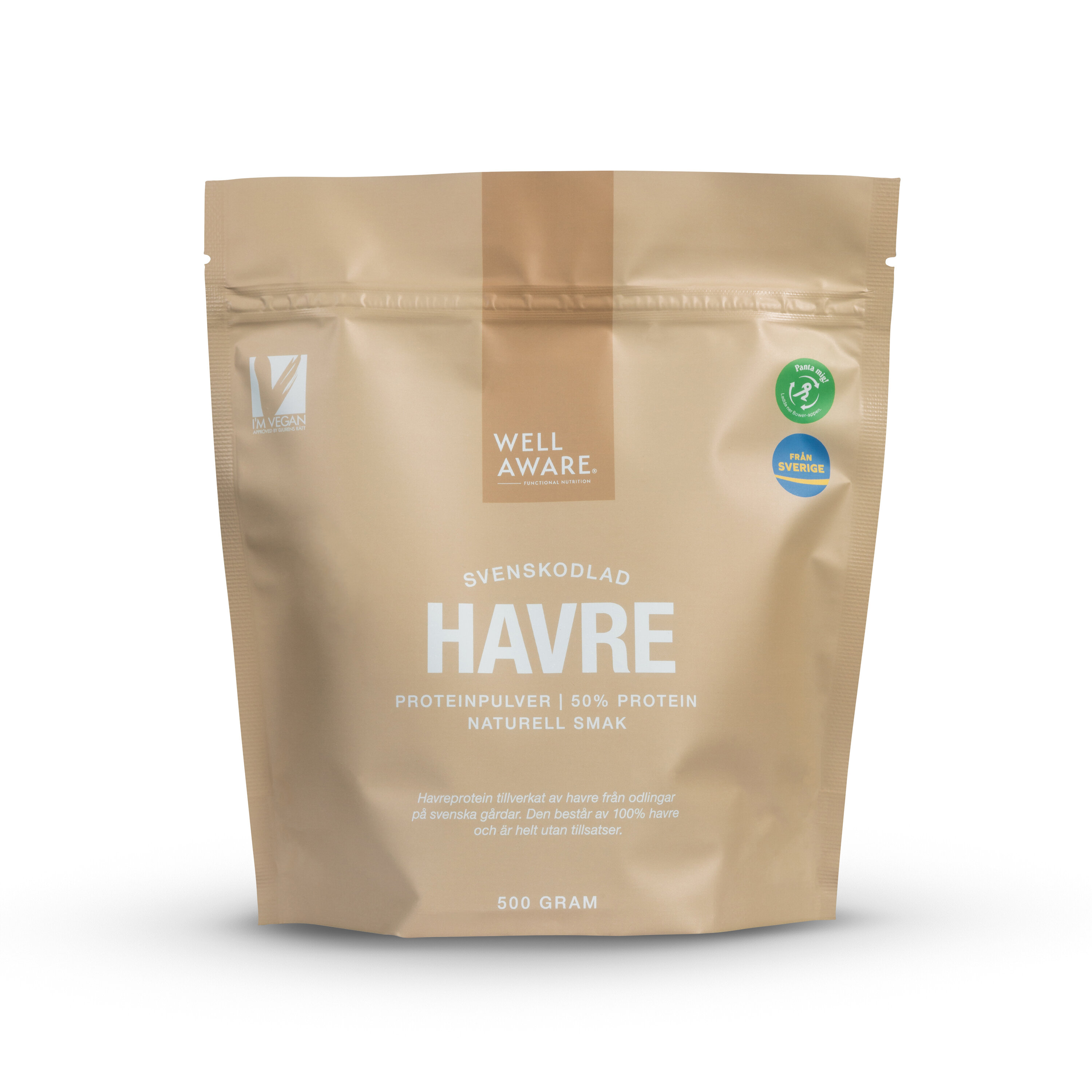 Svenskt Havre Protein 500g