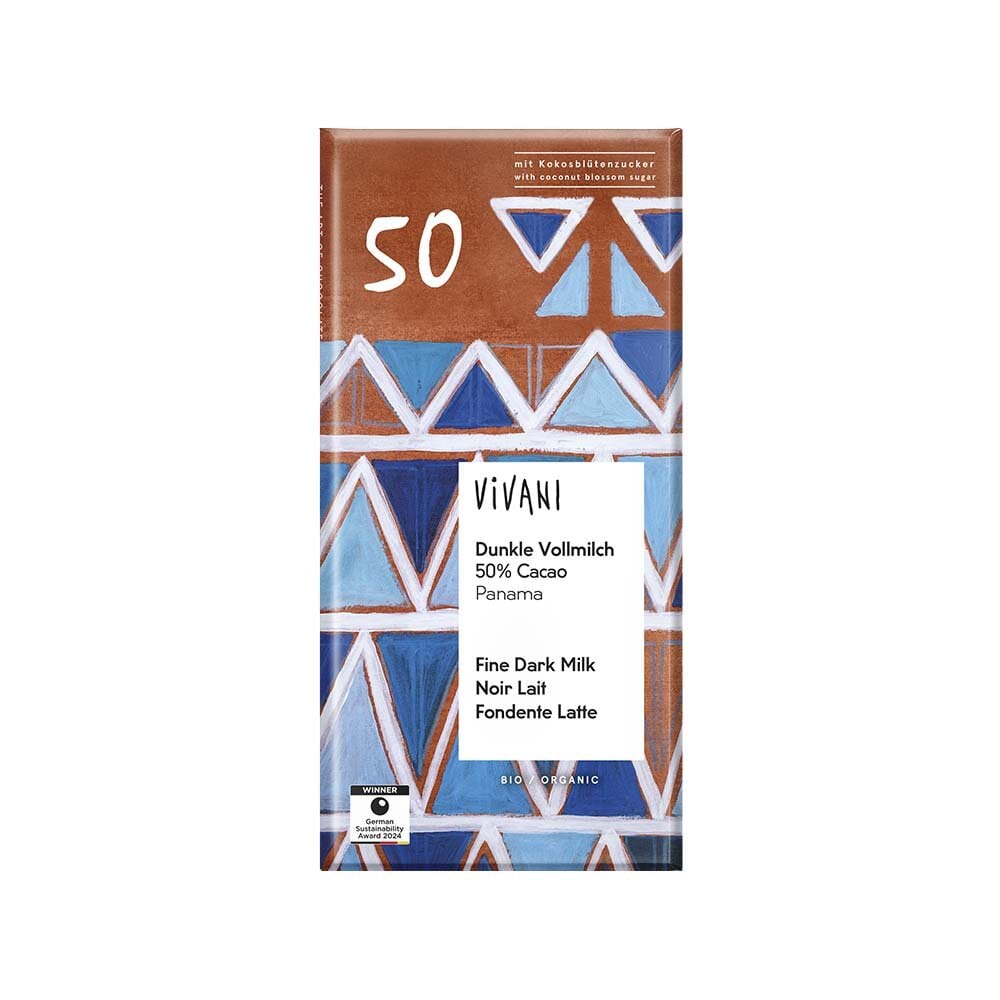 Mörk Choklad 50% med kokossocker 80g