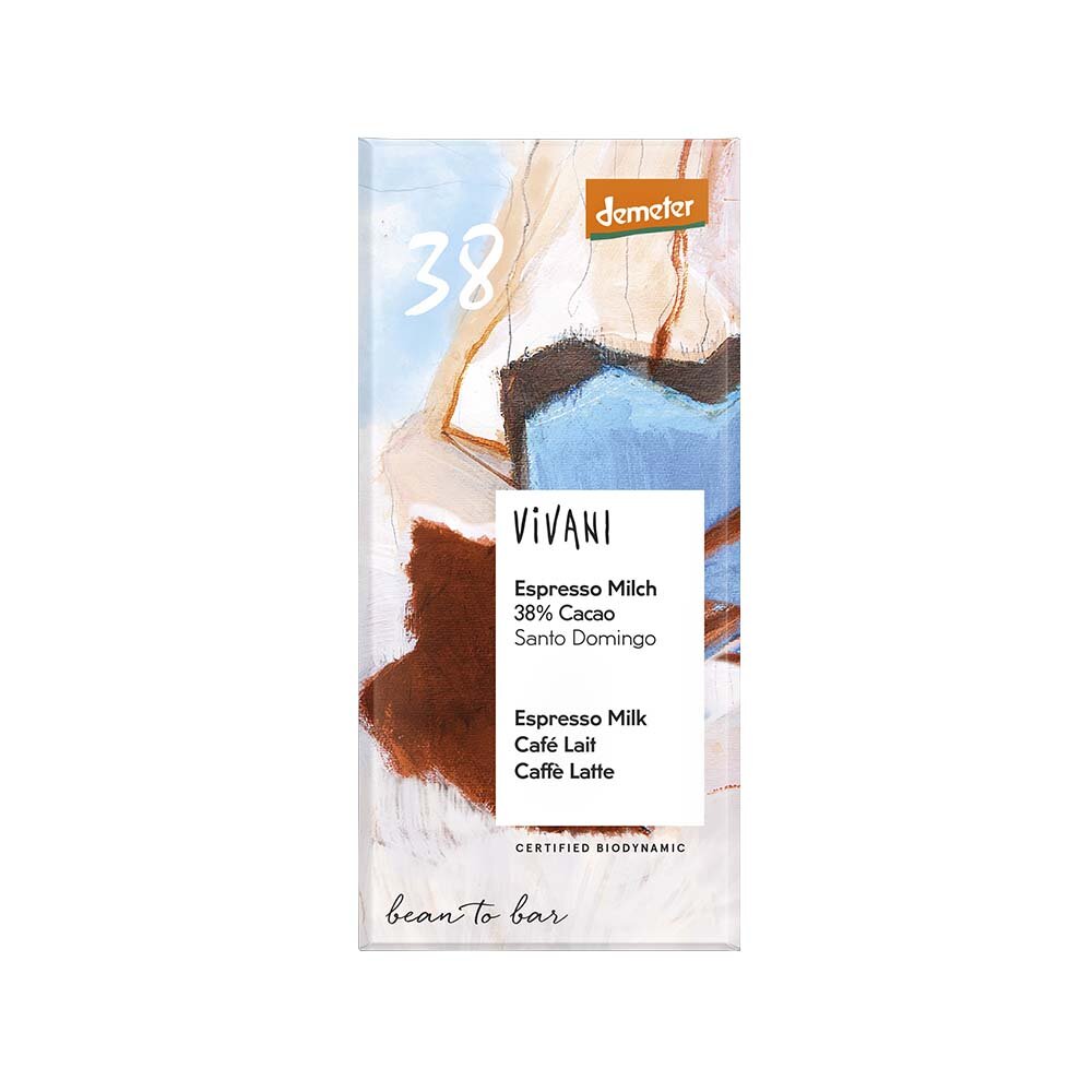 Ljus Choklad Espresso 38% 90g