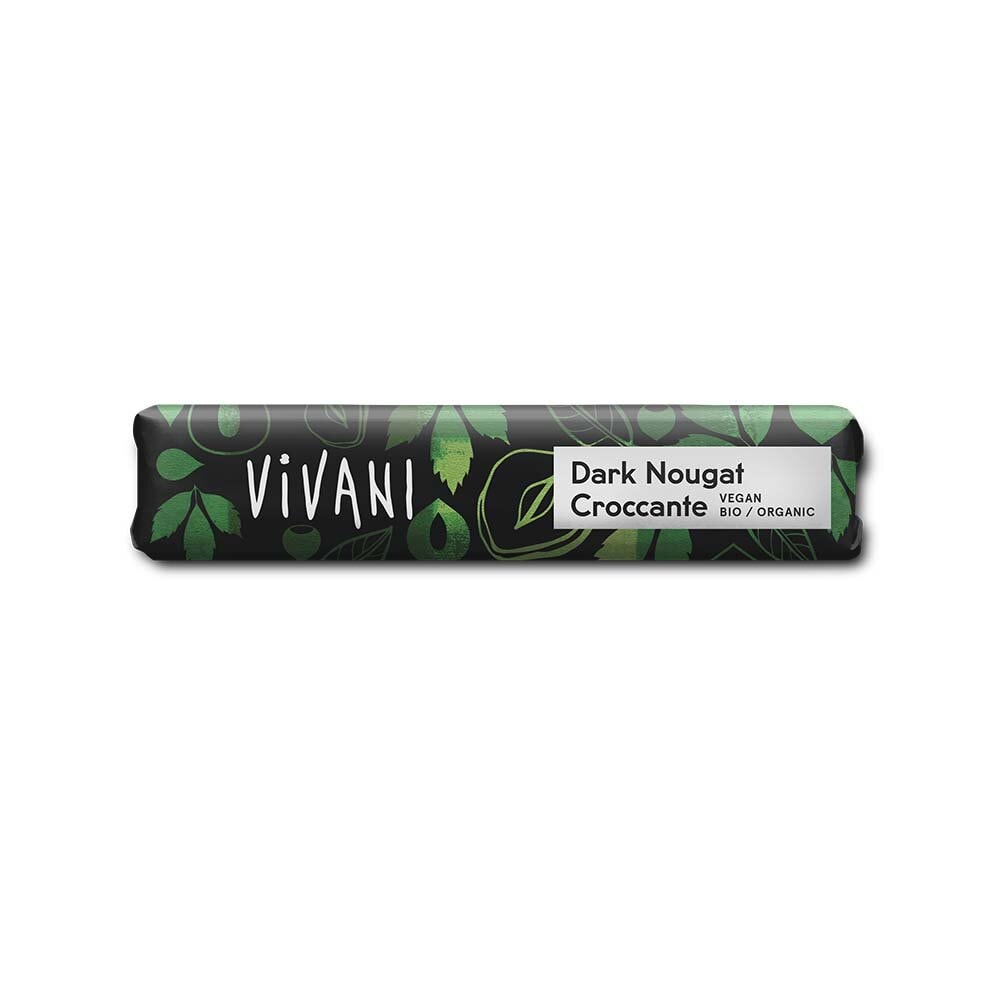 Mörk Vegansk Choklad Nougat 35g