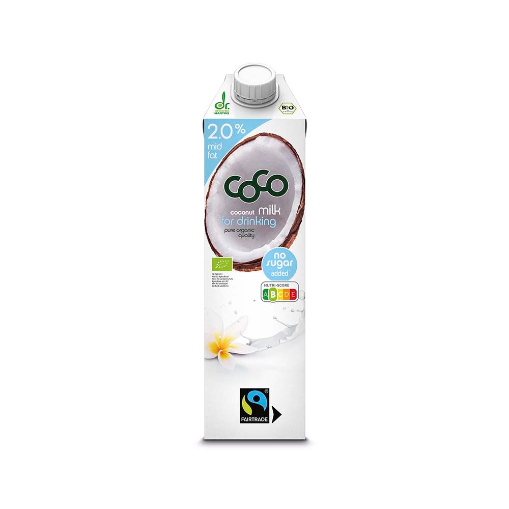 Green Coco Kokosmjök dryck 2.0% 1l