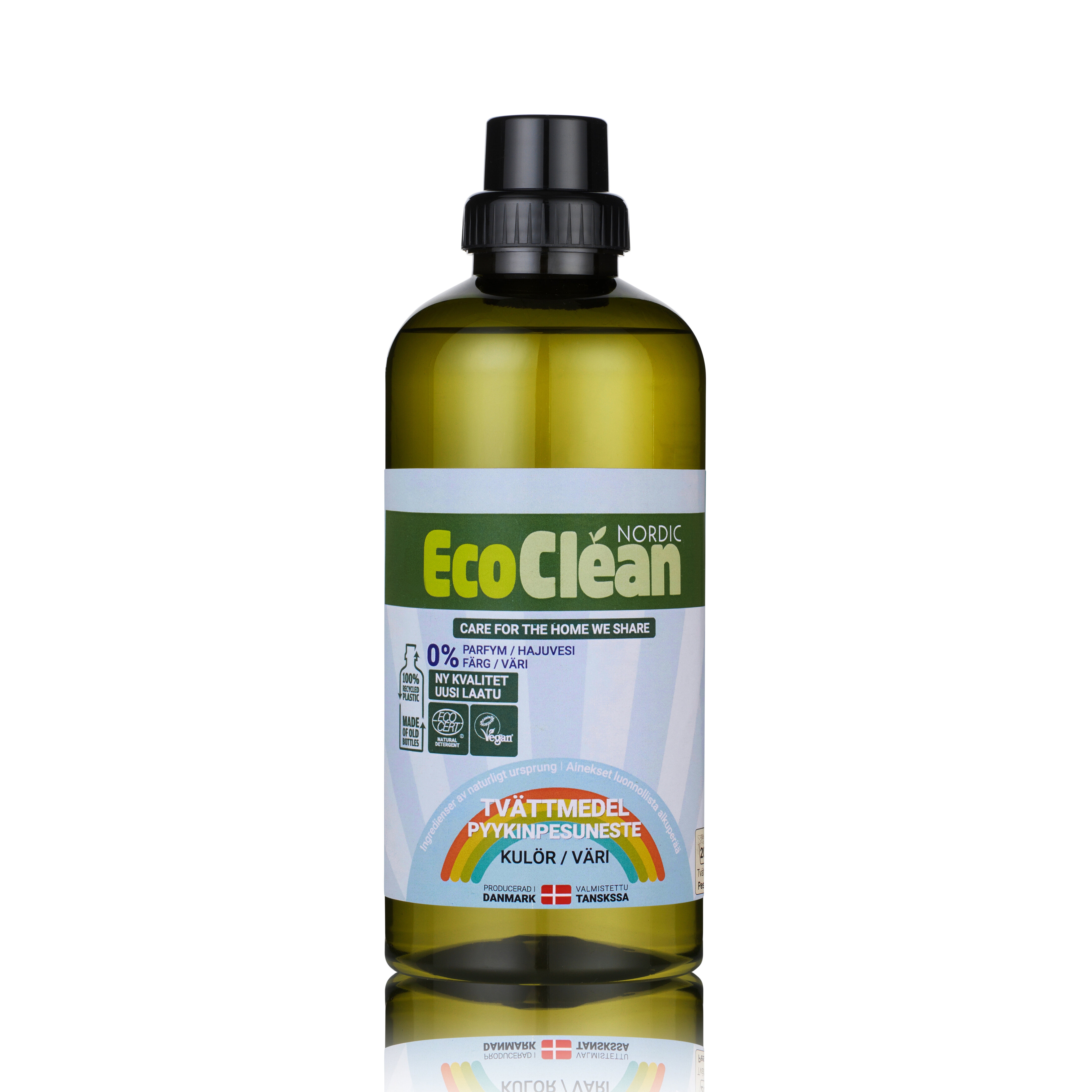 EcoClean TvÃ¤ttmedel KulÃ¶r Free & Clear 1000ml