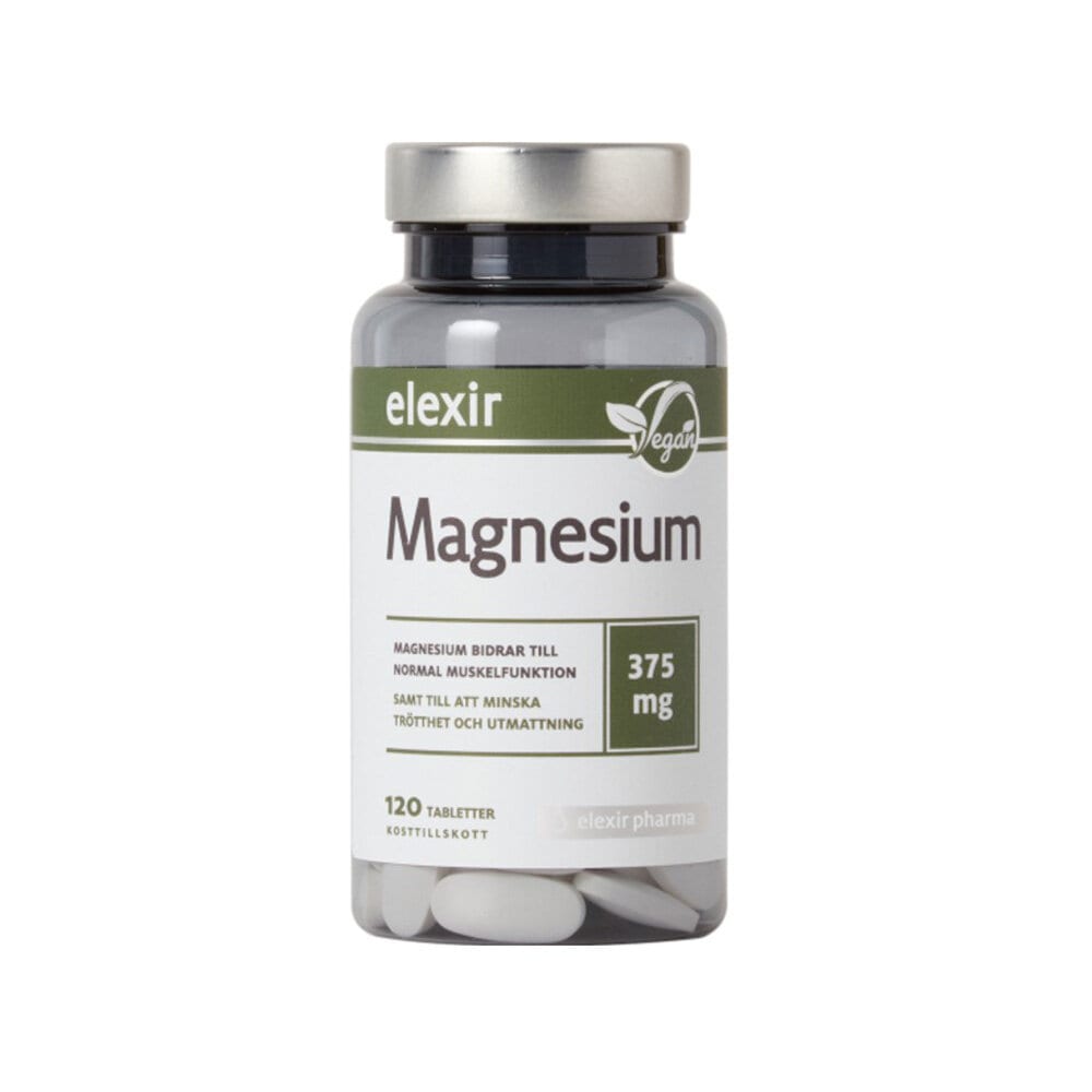 Magnesium 375mg 120 tabletter