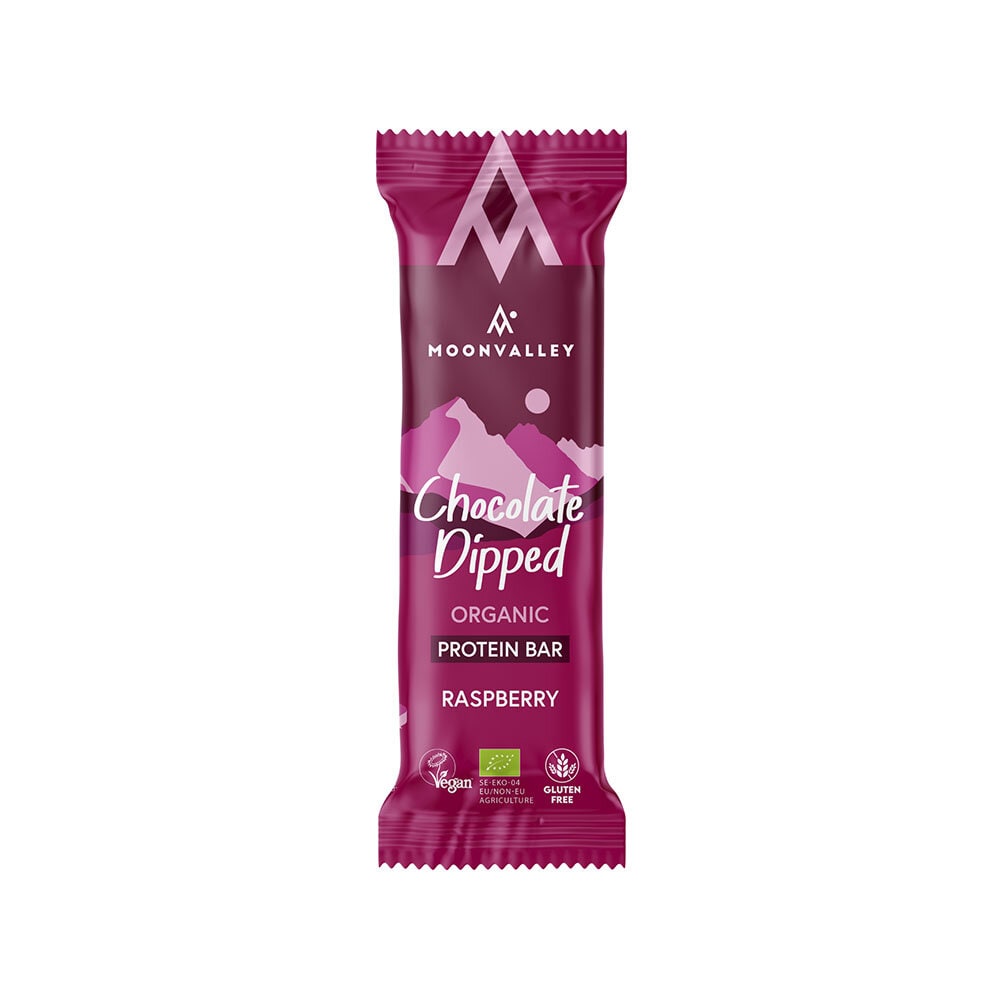 Protein Bar Chocolate-Dipped Raspberry 50g