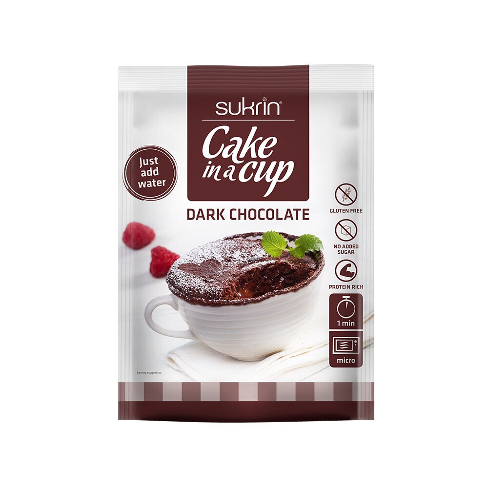 Cake in a cup mörk choklad 75g