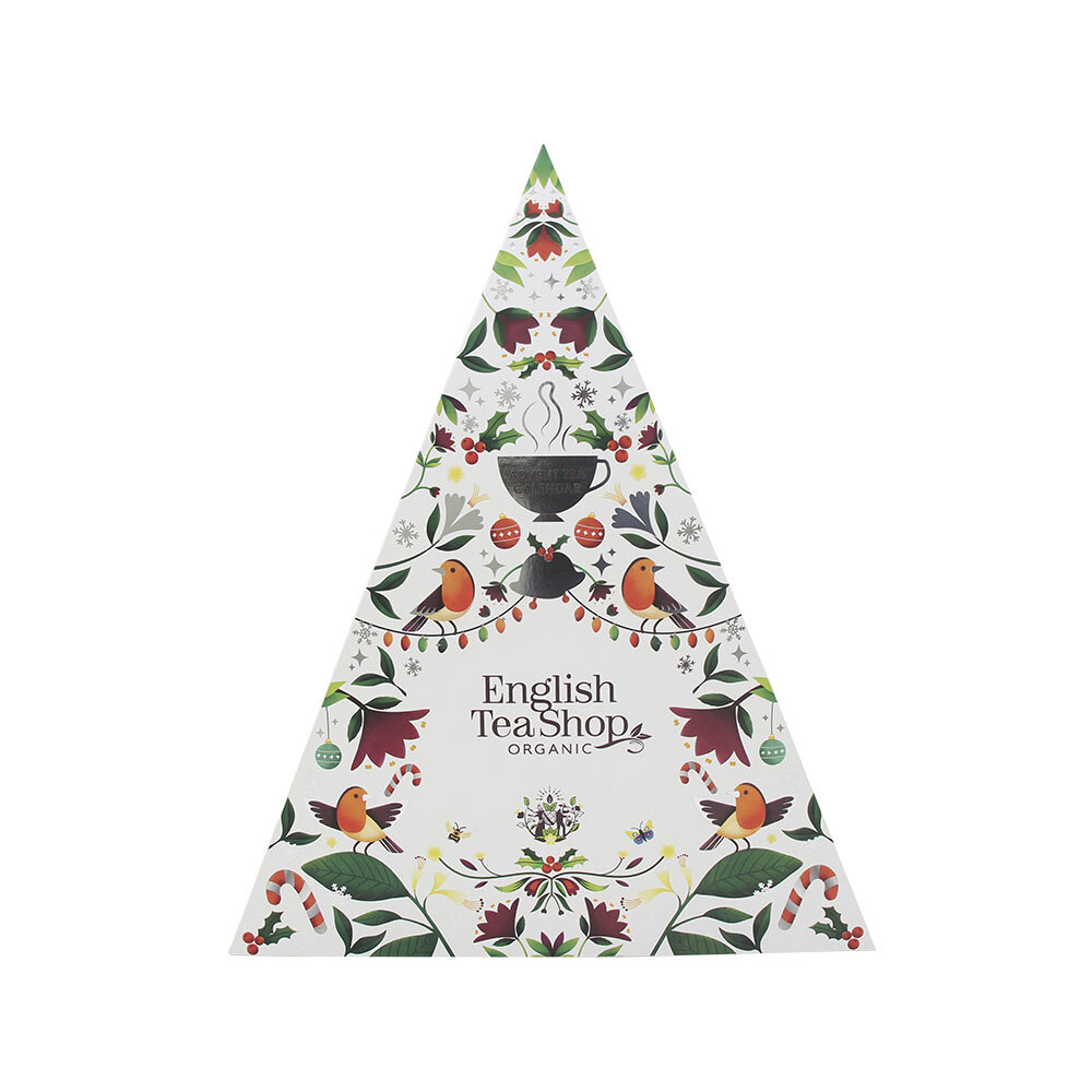 Adventskalender te triangular vit
