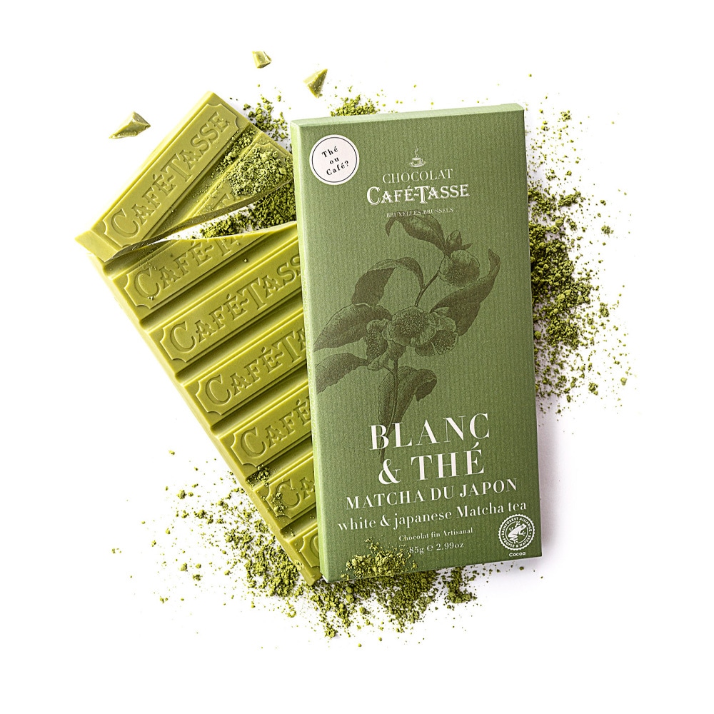 Vit choklad 27% Matcha 85g