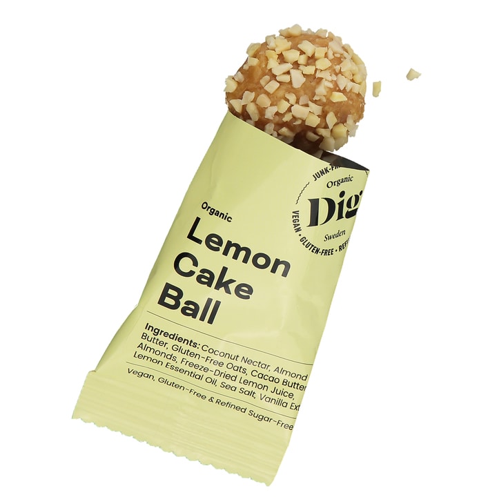 Organic Lemon Cake Ball 25g