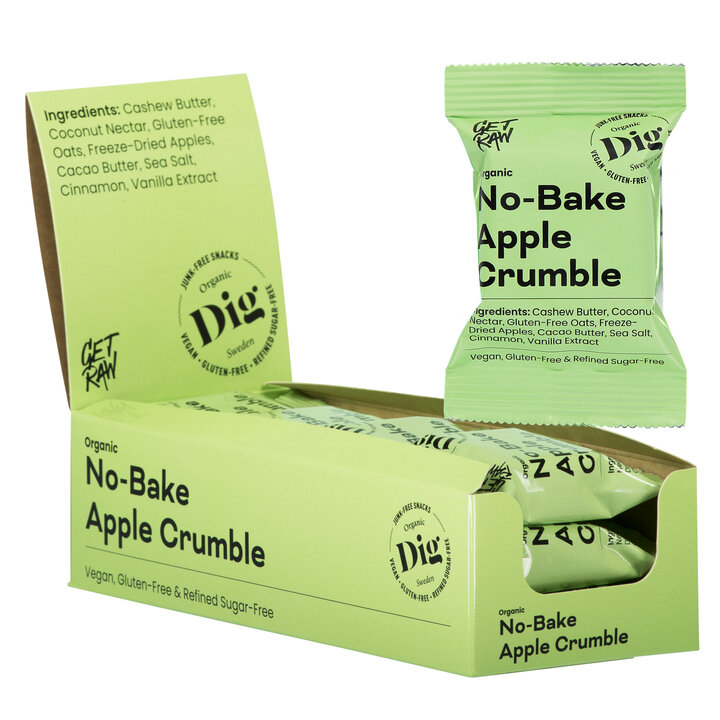 Organic No-Bake Apple Crumble 35g