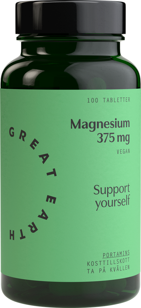 Magnesium 375mg 100 tabletter