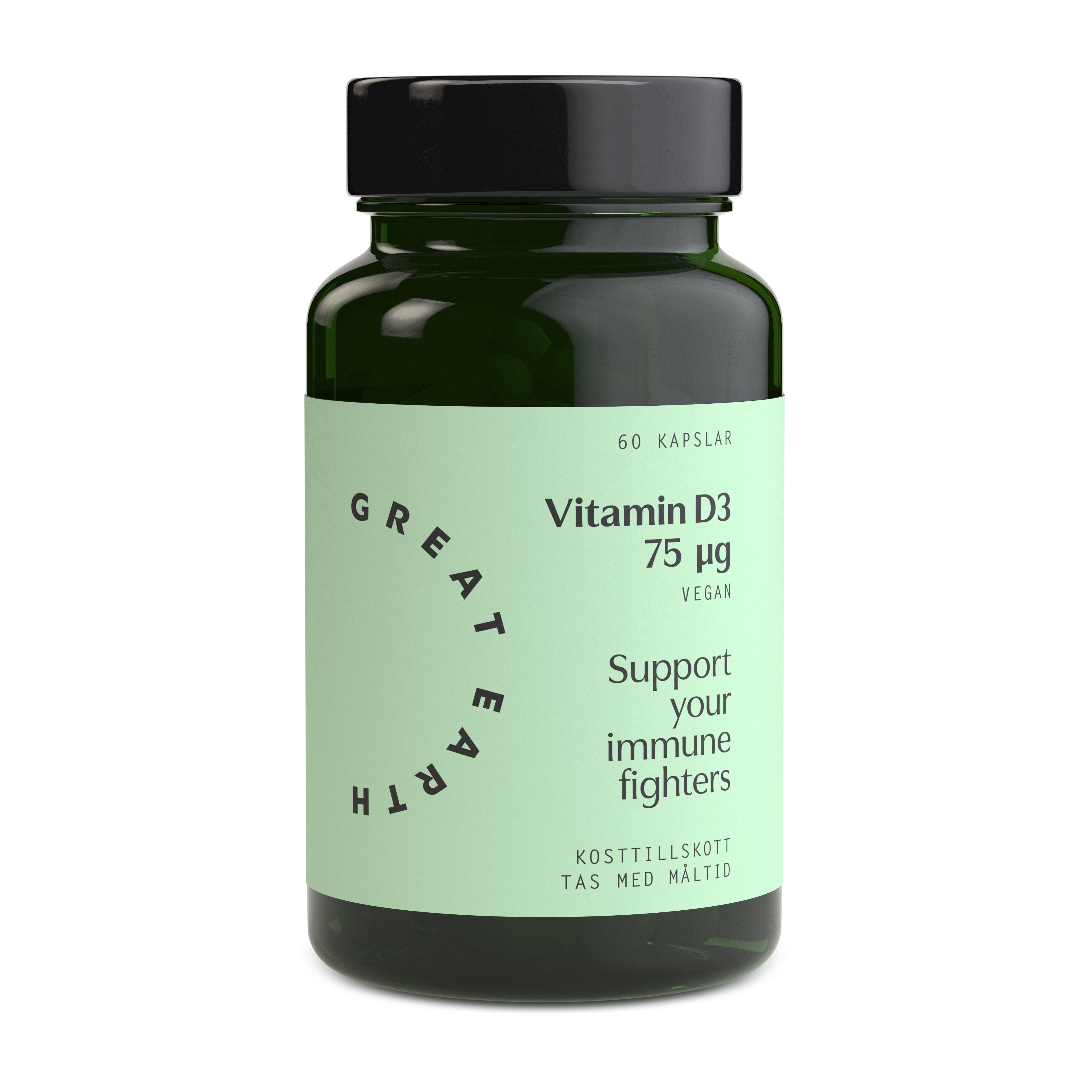 D-Vitamin Vegan 75 µg 60 kapslar