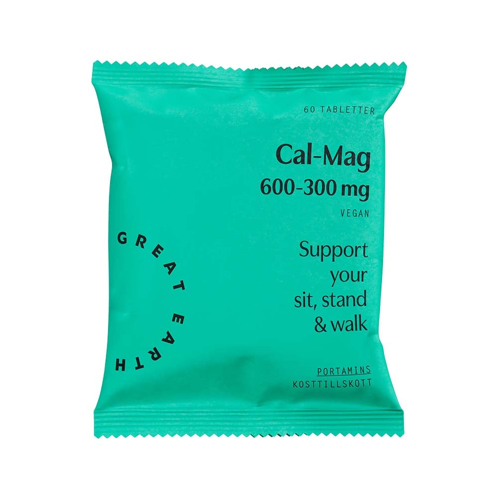 Cal-Mag 600-300mg 60 tabletter refill