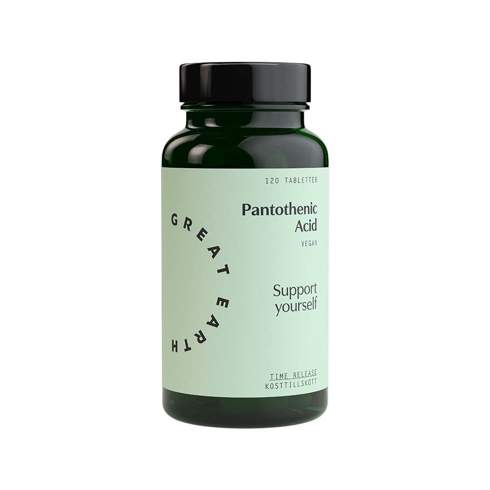 Pantothenic Acid 120 tabletter