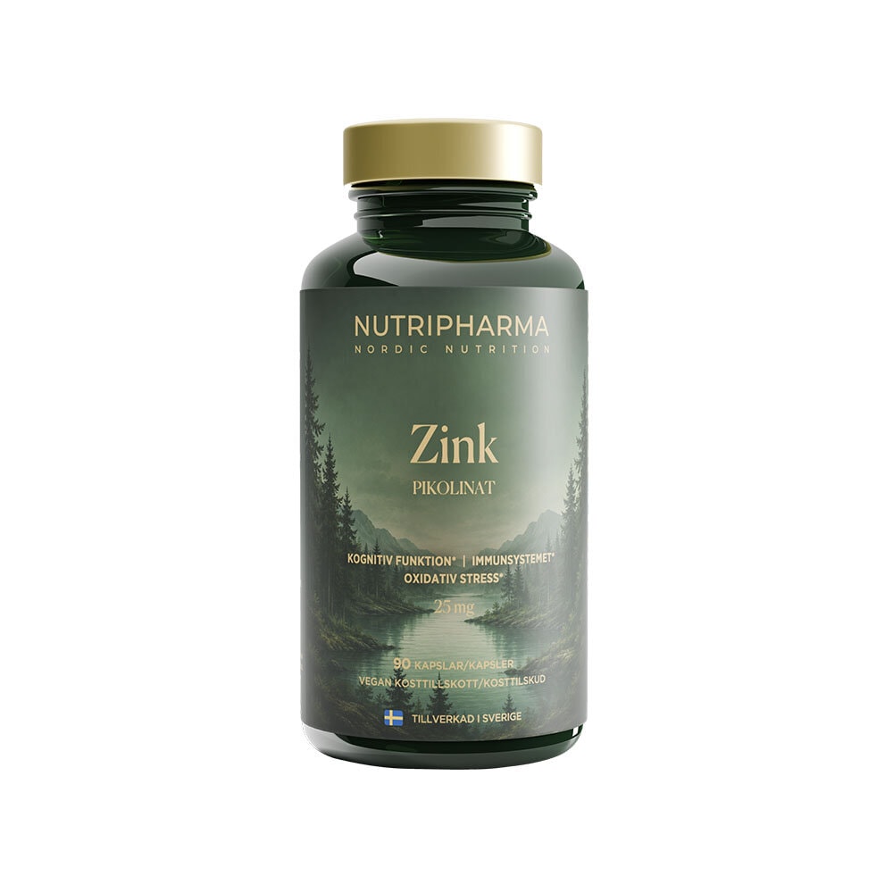 Zink 25mg 90 kapslar