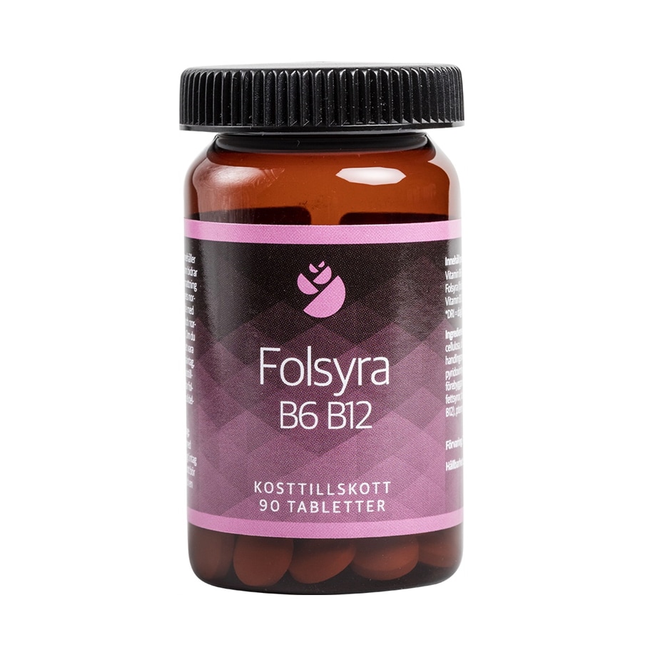 B6 B12 Folsyra 90 tabletter