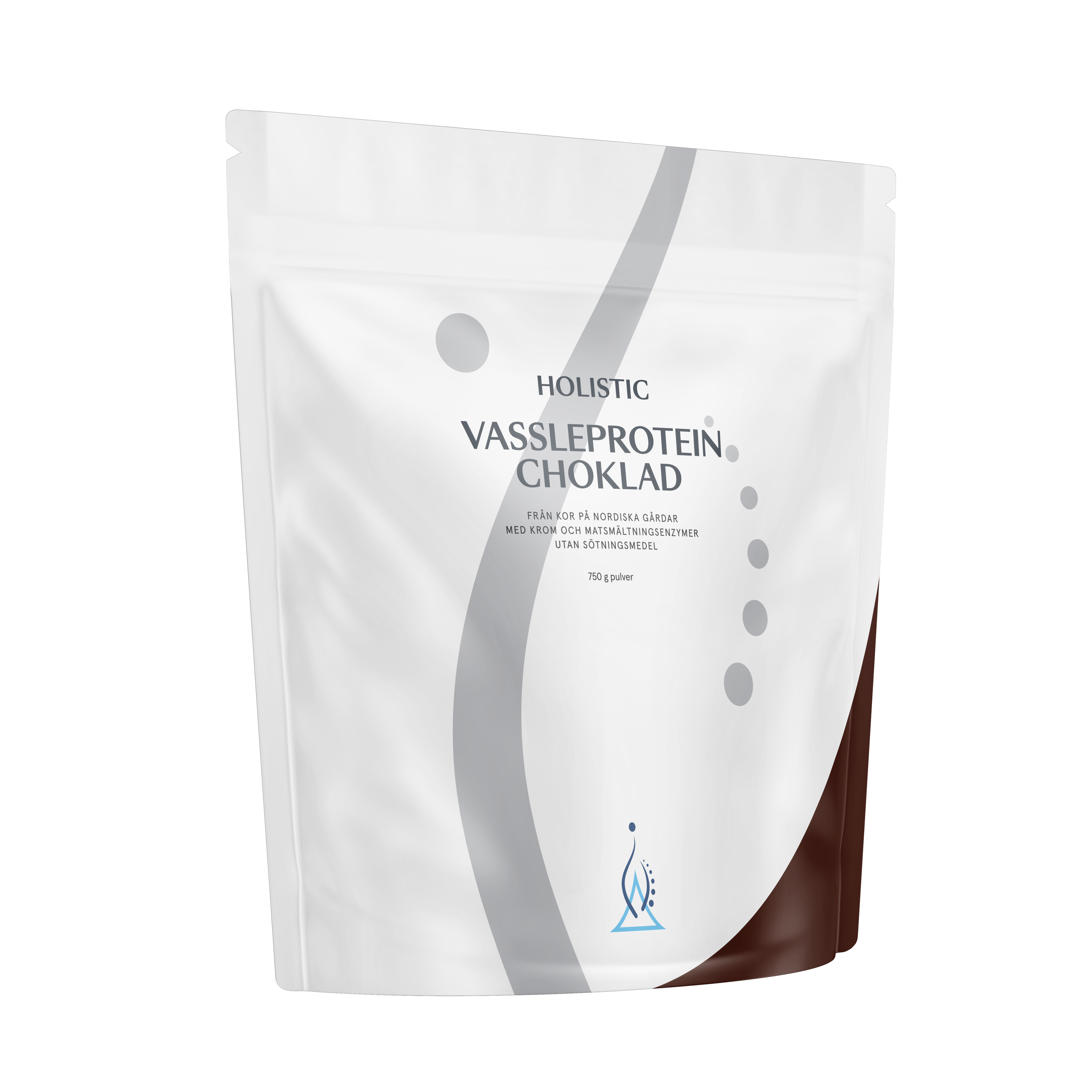 Vassleprotein Choklad zippåse 750g