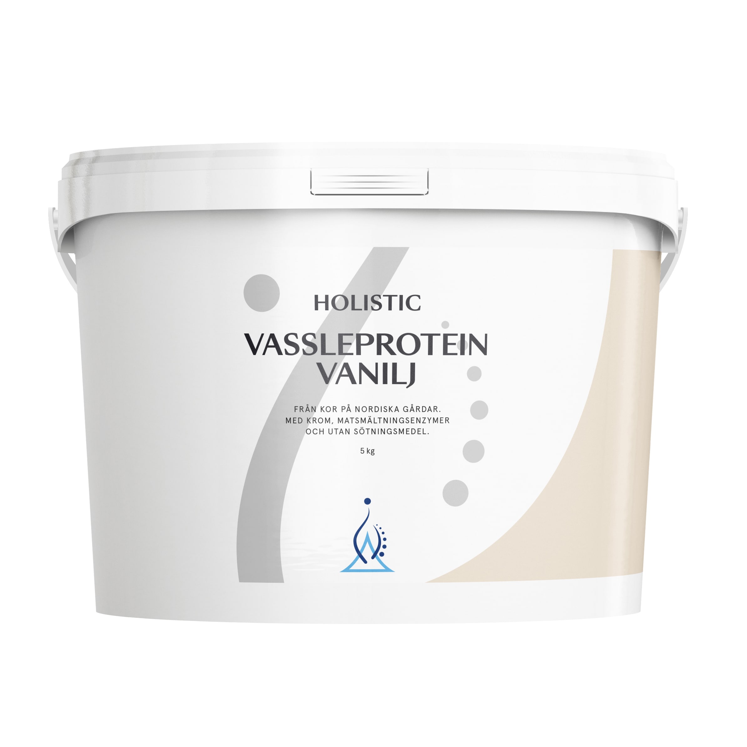 Vassleprotein Vanilj hink 5kg