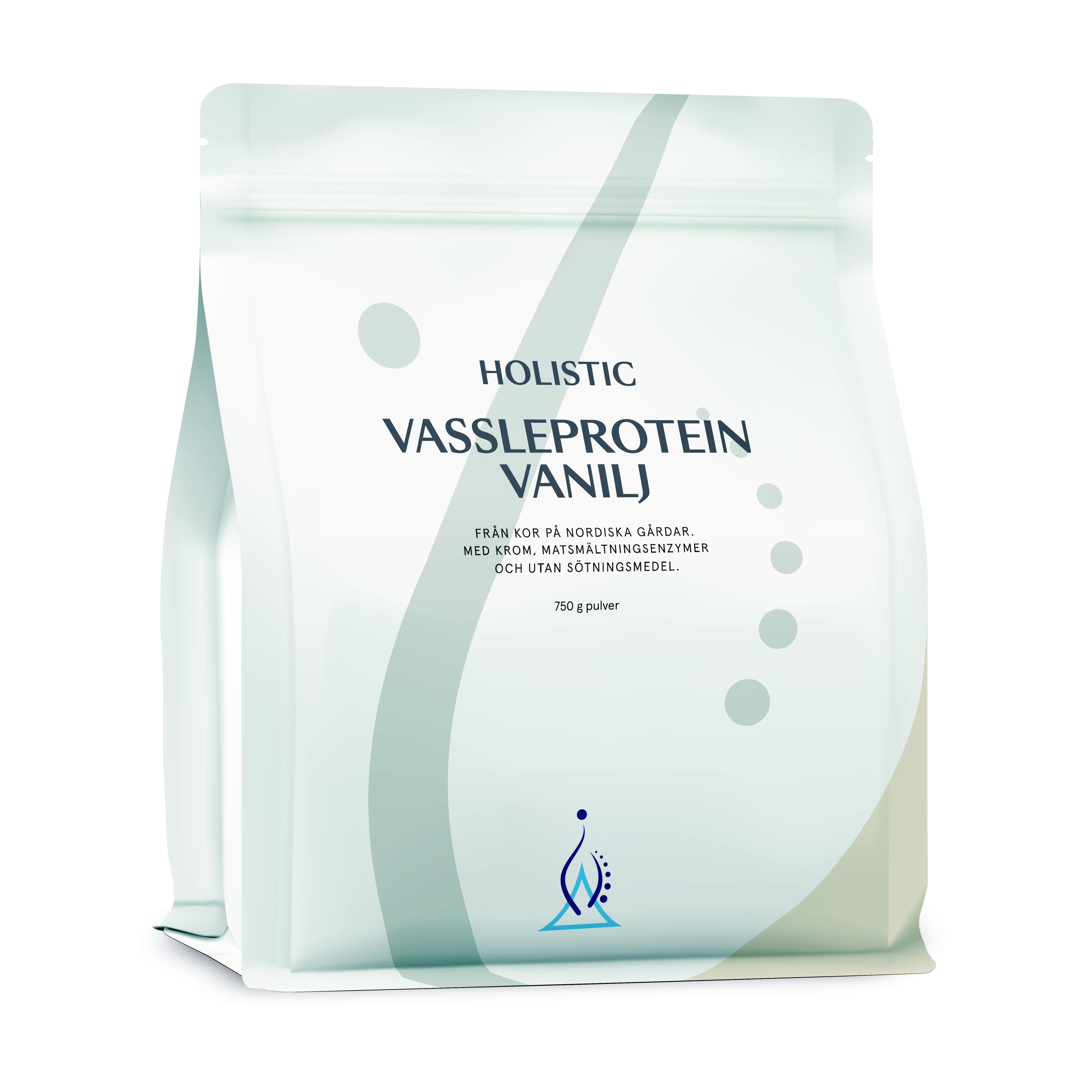 Vassleprotein Vanilj zippåse 750g