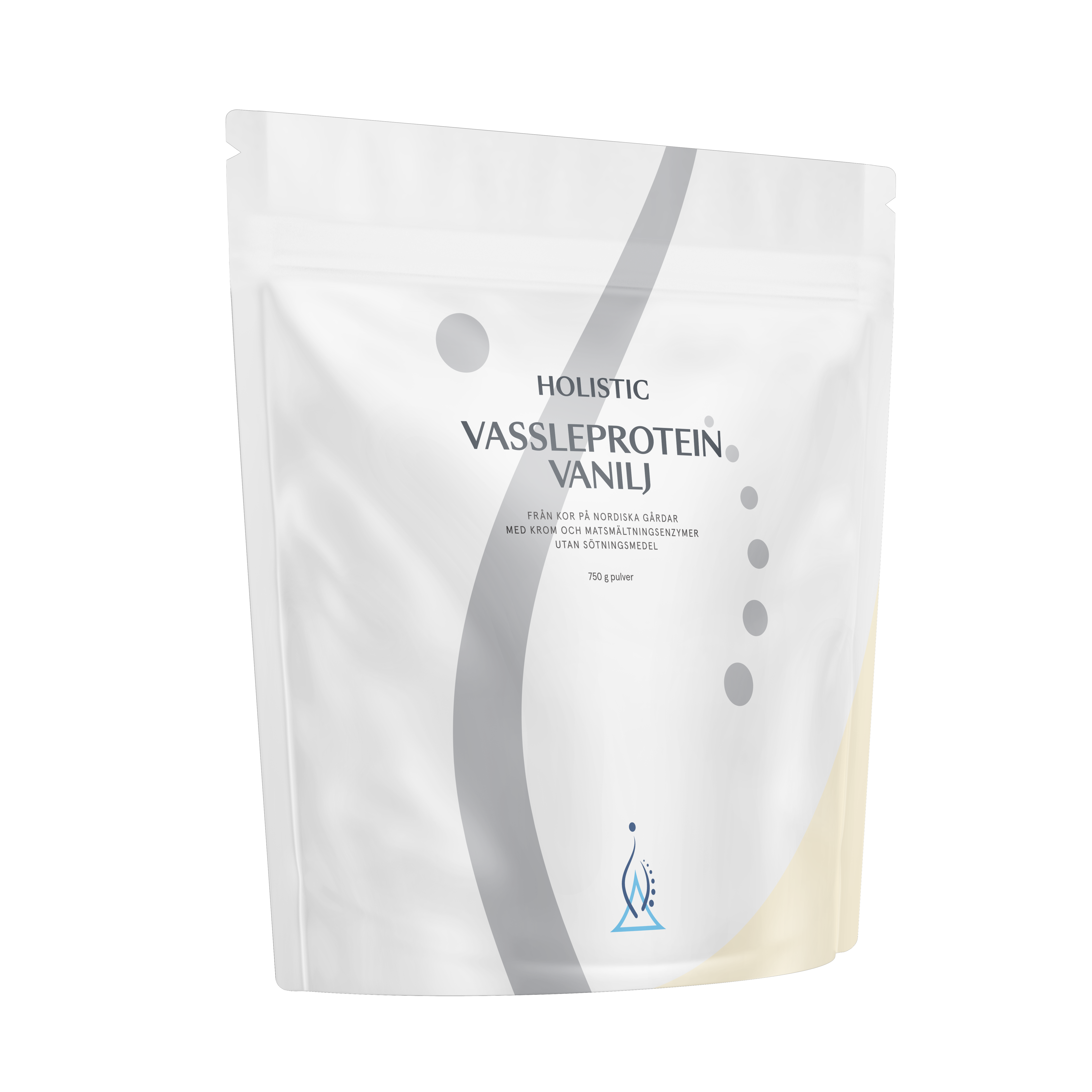 Vassleprotein Vanilj zippåse 750g