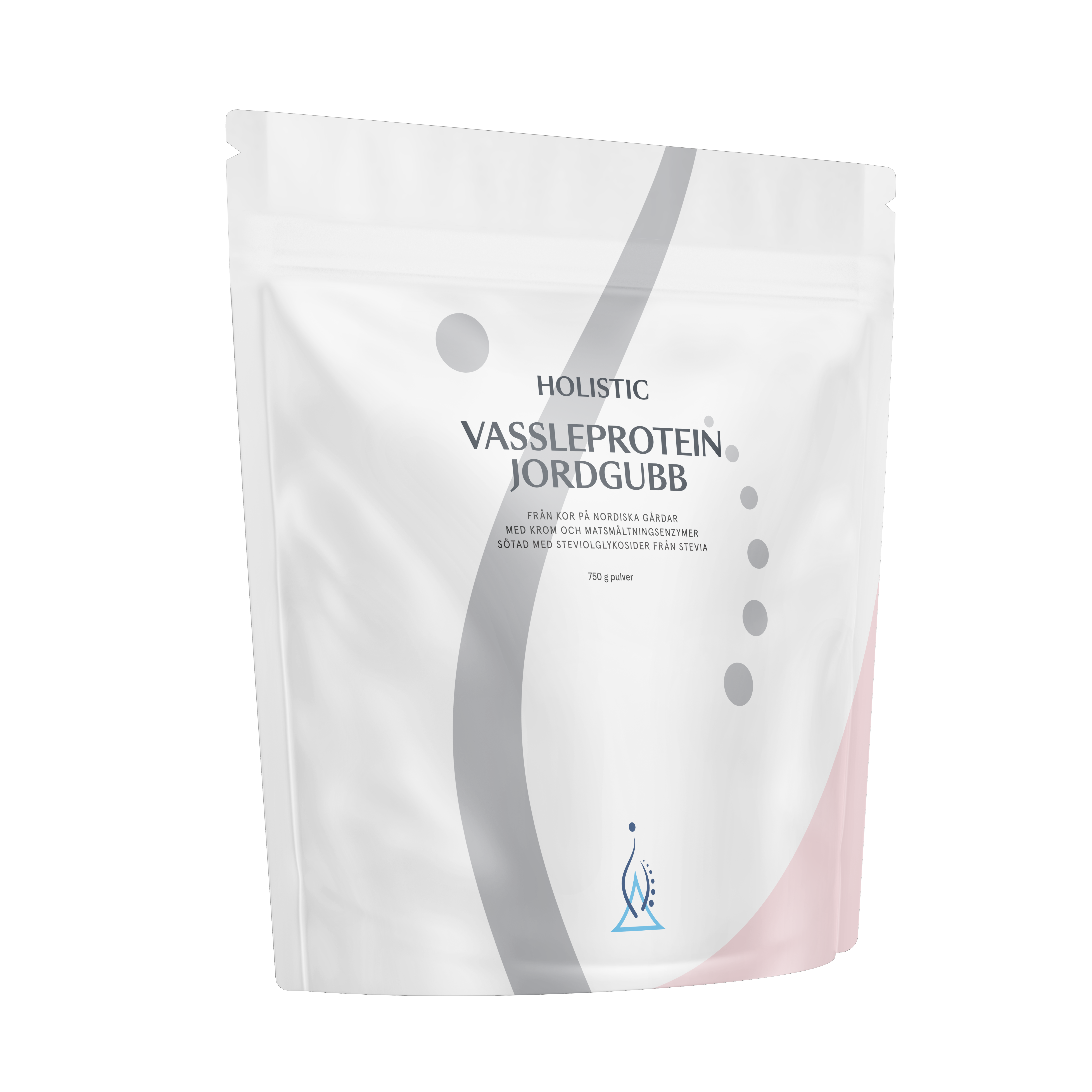 Vassleprotein jordgubb 750 g
