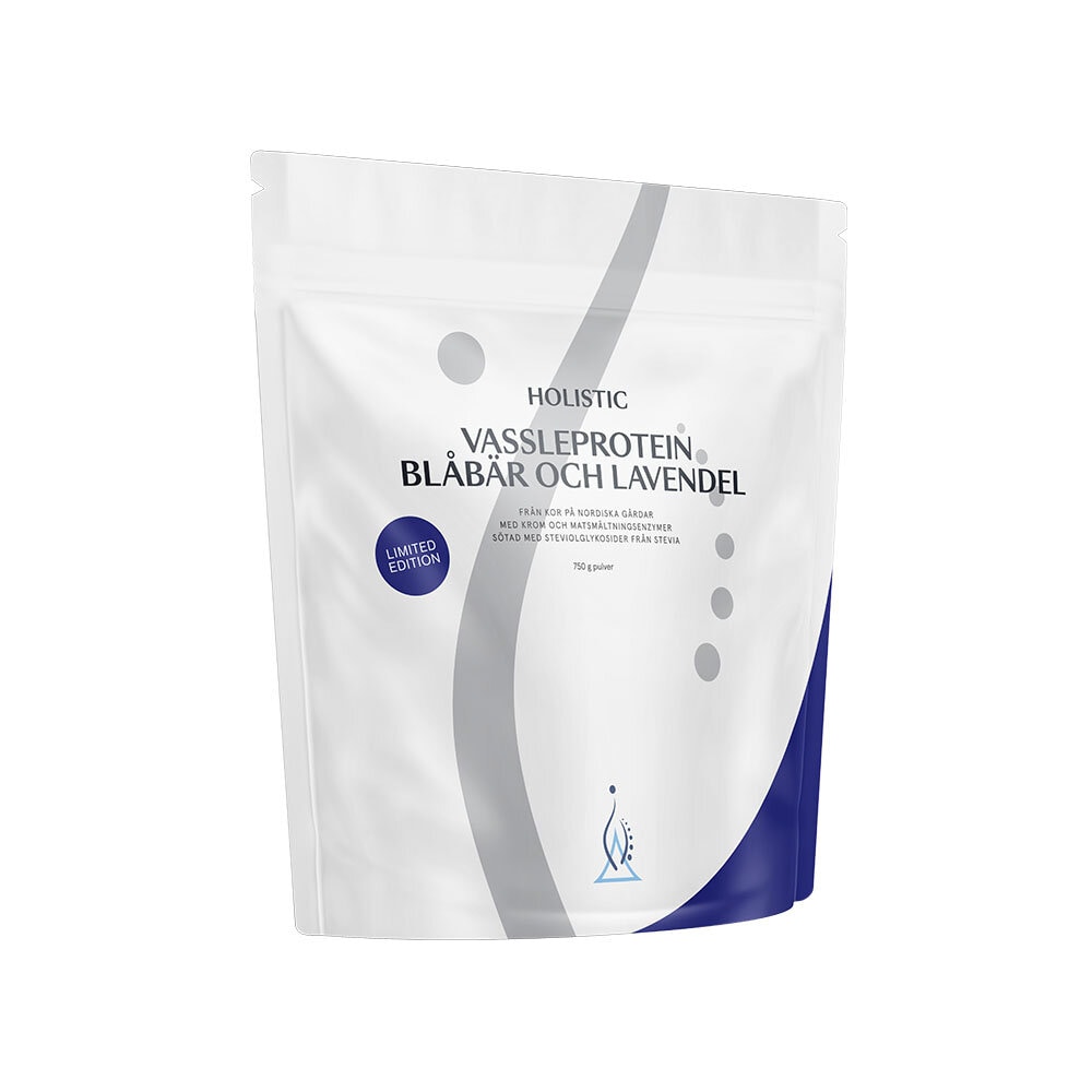 Vassleprotein blåbär och lavendel 750g