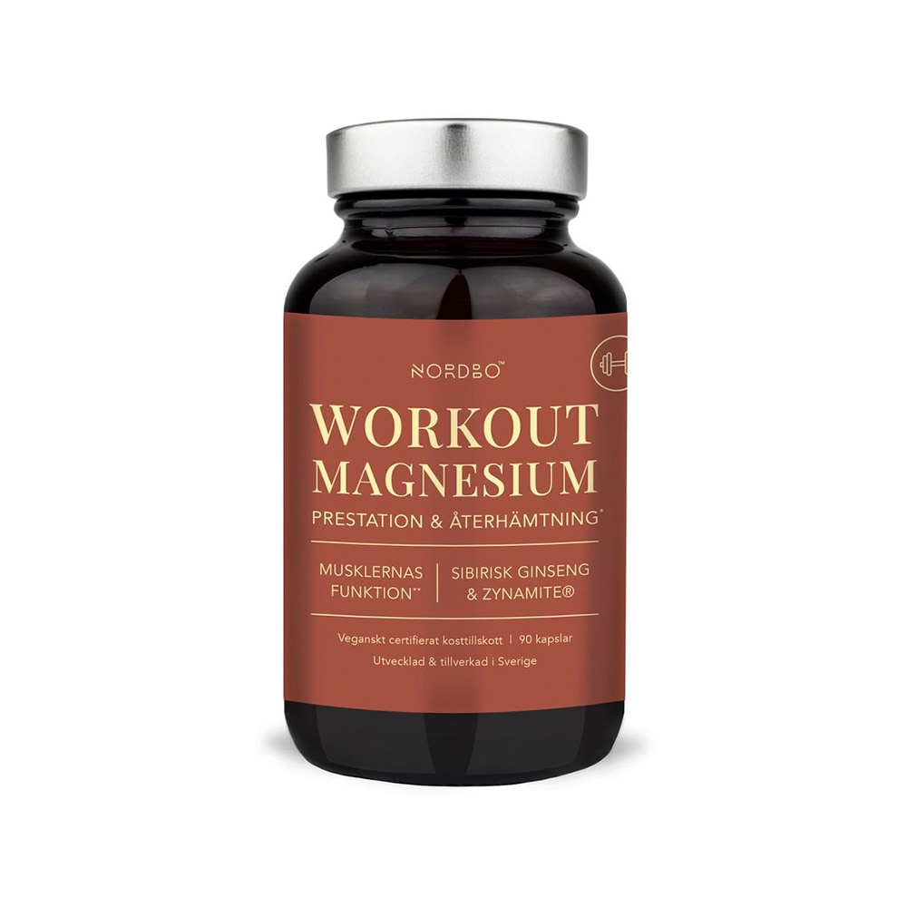 WorkOut Magnesium 90 kapslar