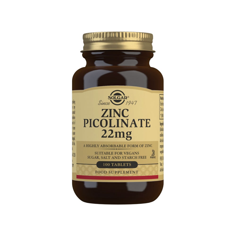 Zink Picolinate 22 mg 100 tabetter