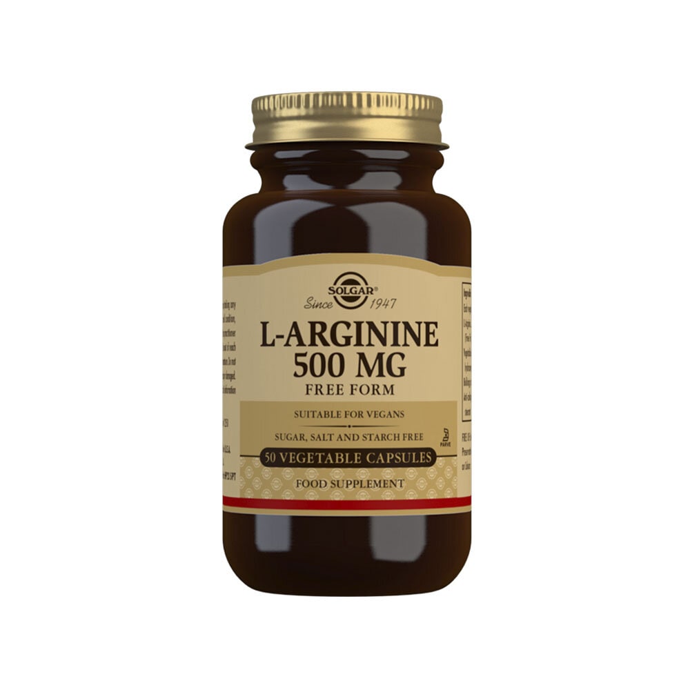 L-Arginine 500 mg 50 kapslar