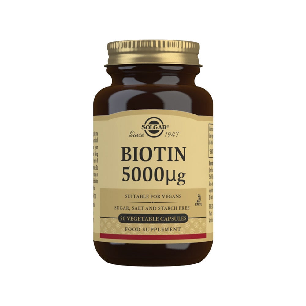 Biotin 5000 µg 50 kapslar