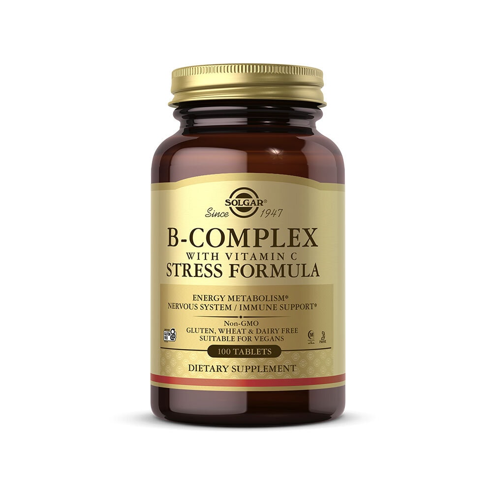 Vitamin B Complex+Vitamin C 100 tabletter