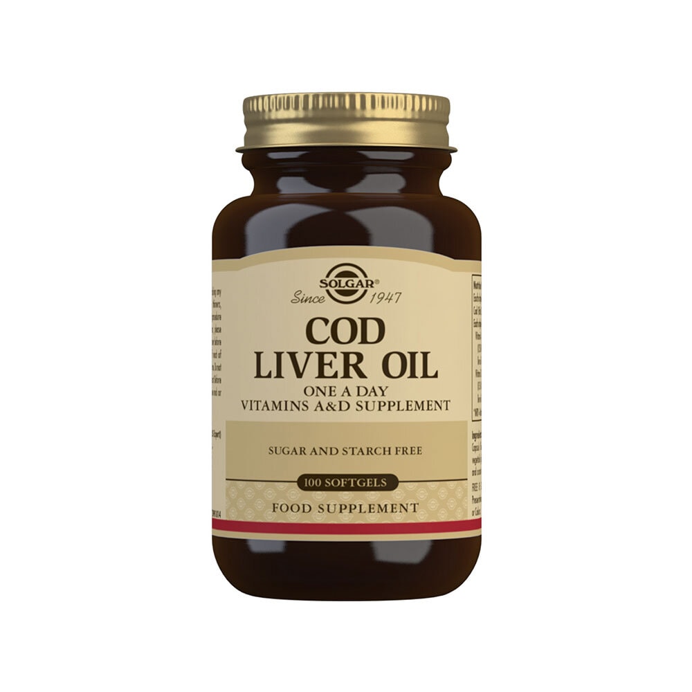 Cod Liver Oil 100 mjuka kapslar