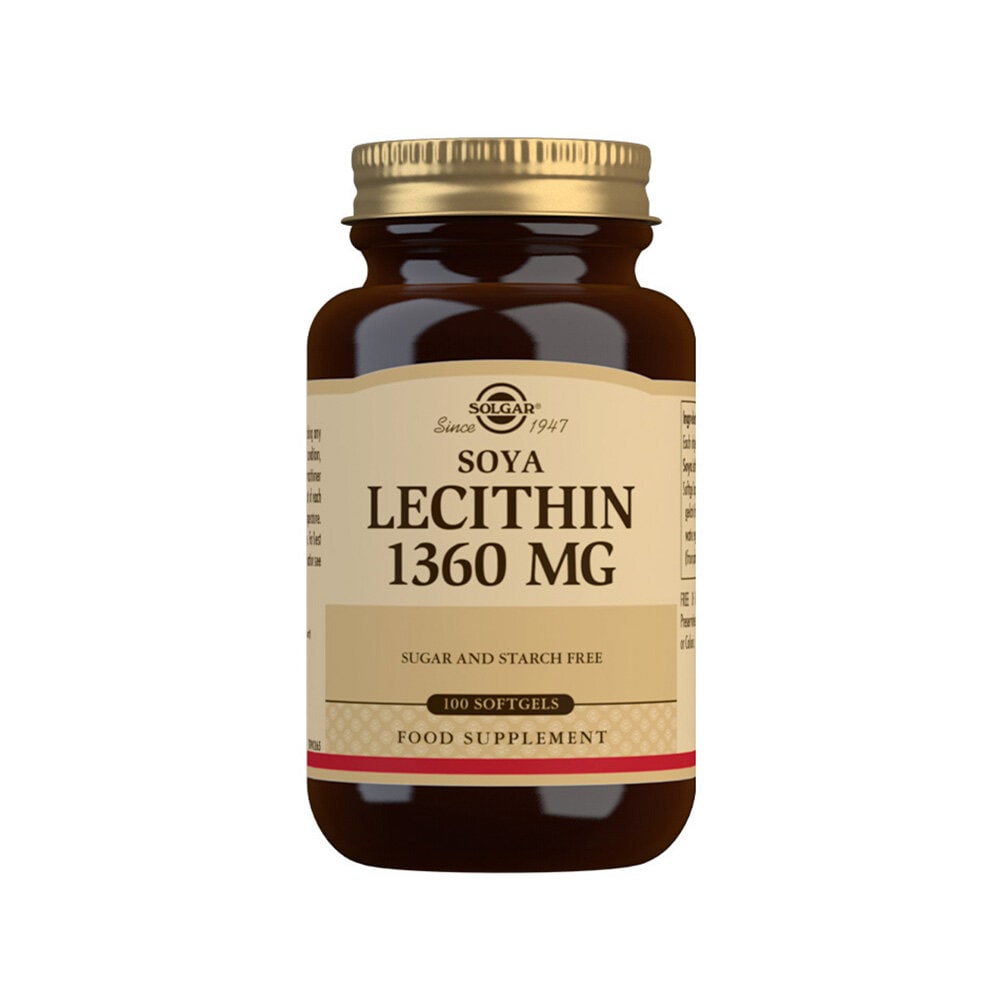 Lecithin 1360 mg 100 mjuka kapslar