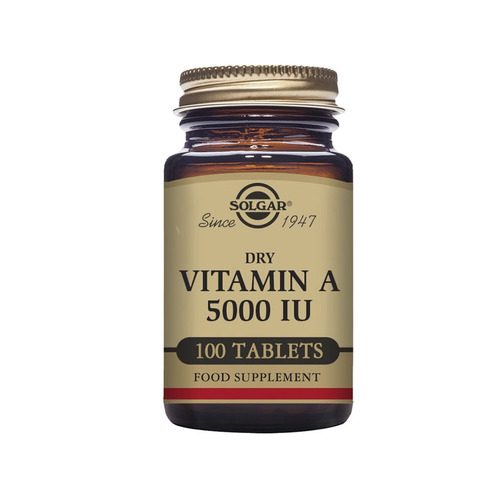 Vitamin A 5000 IU (Dry) 100 tabletter