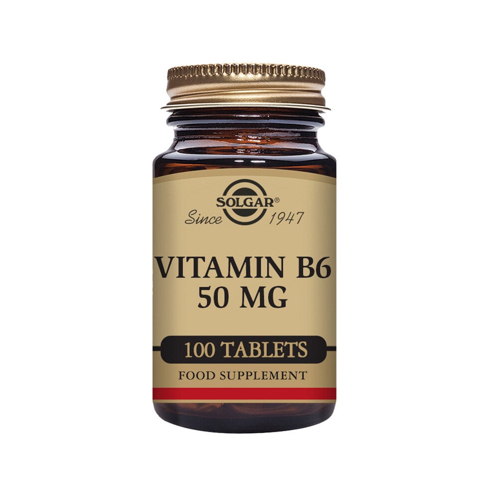 Vitamin B6 50 mg 100 tabletter