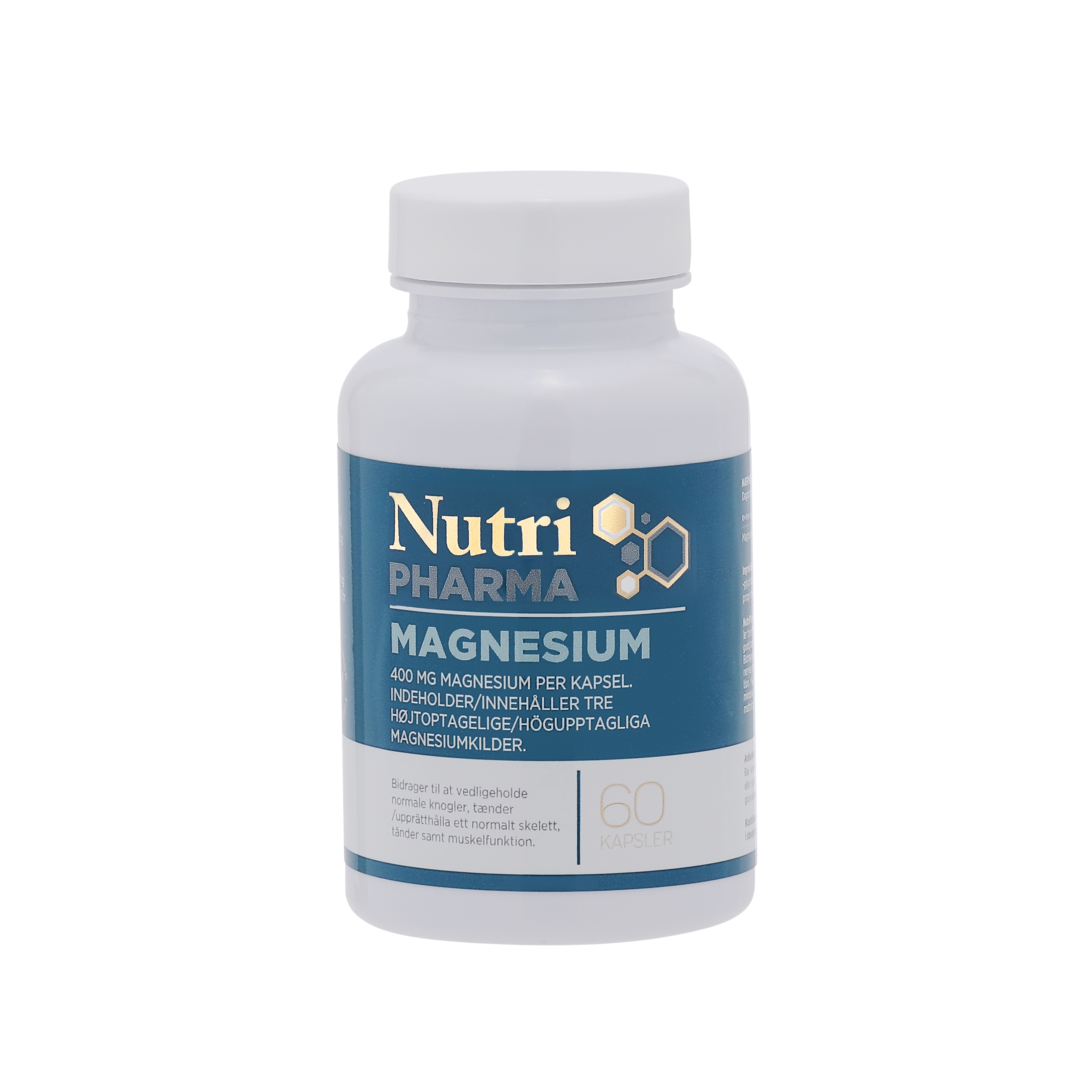 Magnesium 60 kapslar