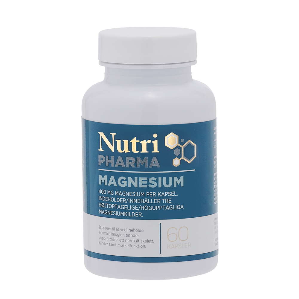 Magnesium 60 kapslar