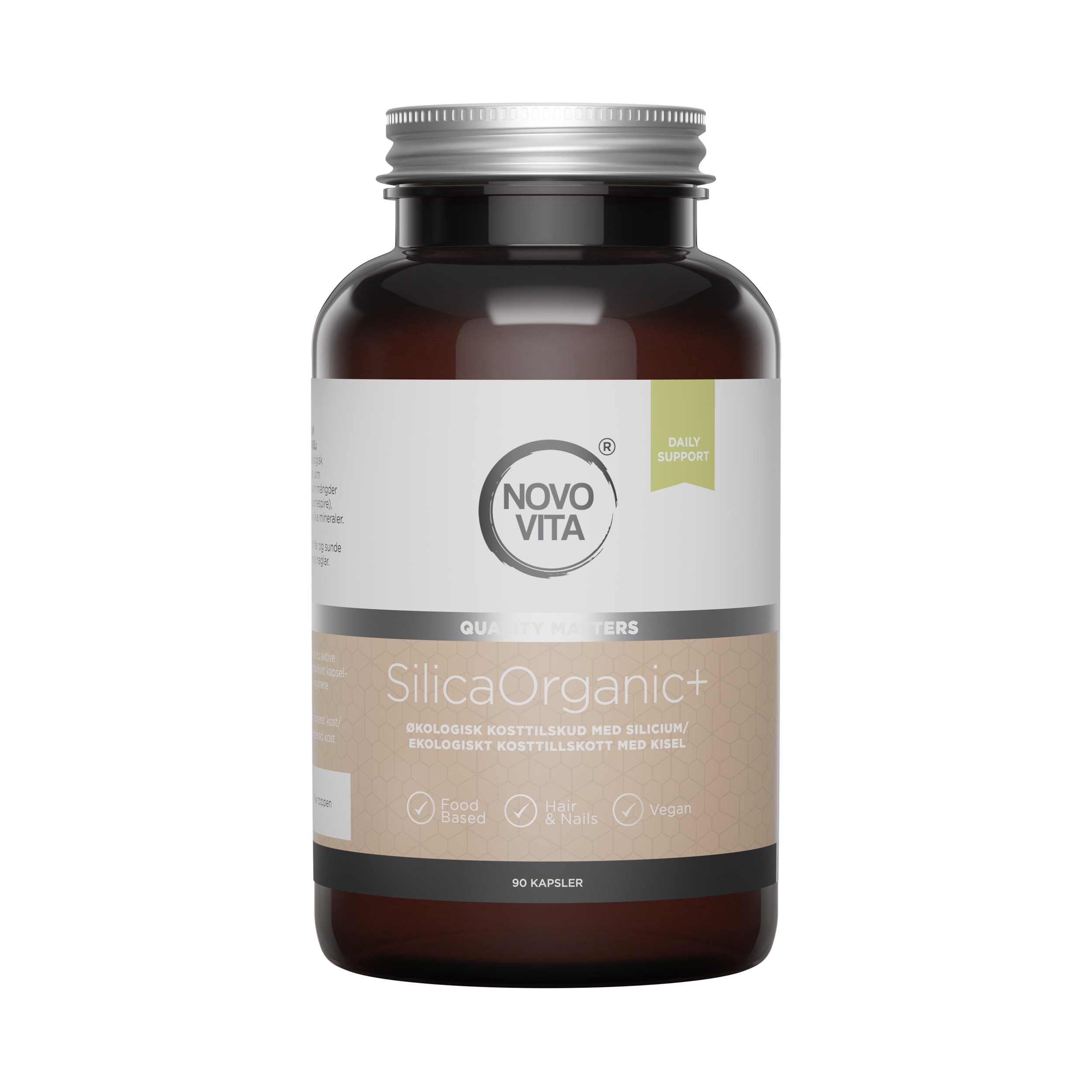 SilicaOrganic+ 90 kapslar