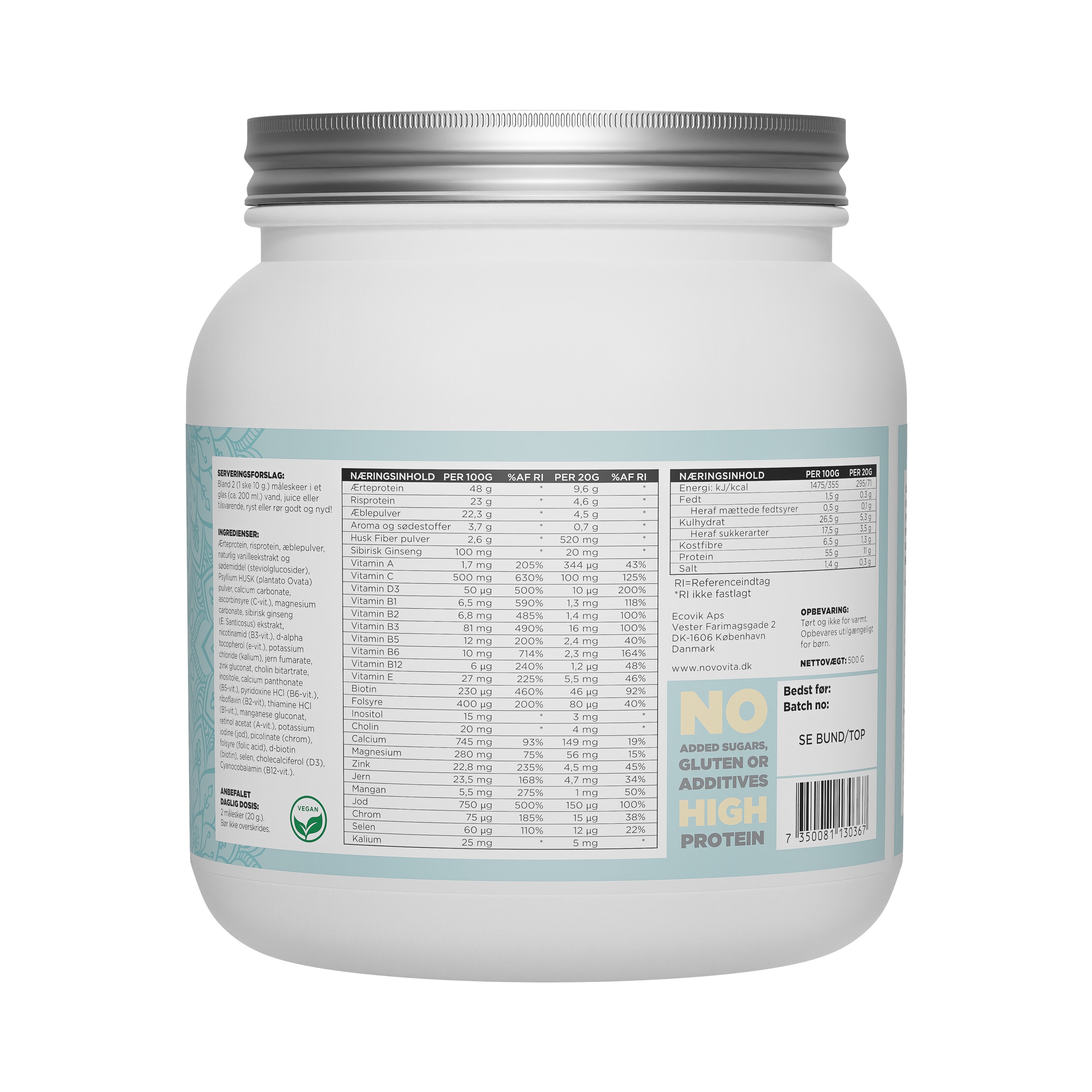 Yoga All-in-1 Protein, 500 g