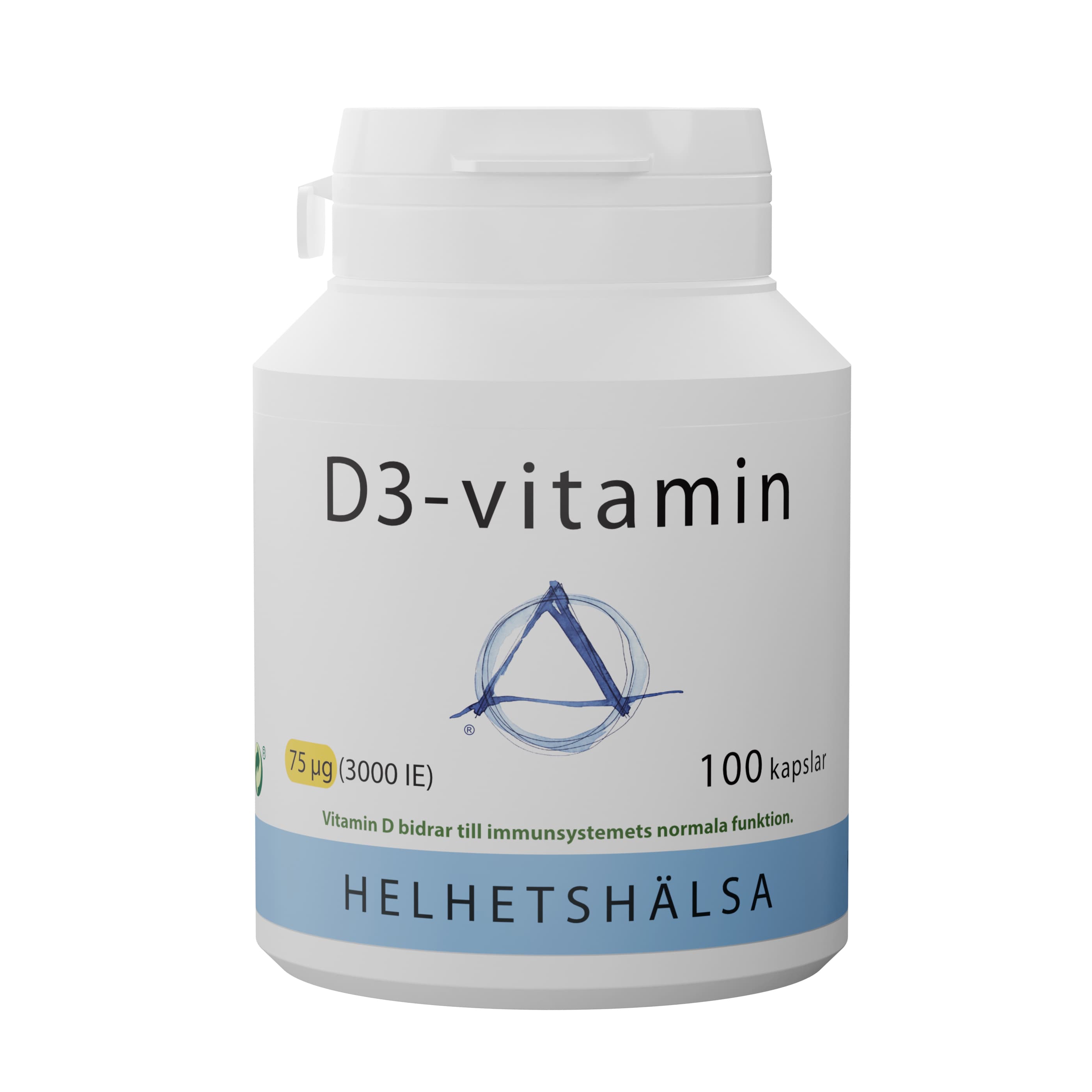 D-Vitamin D3 75mcg 100 kapslar