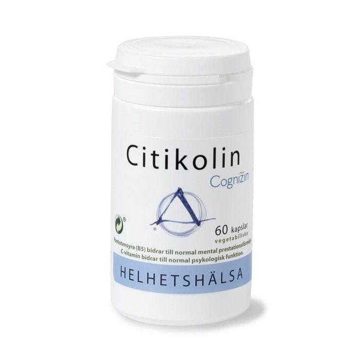Citikolin (CognizinÂ®) 60 kapslar
