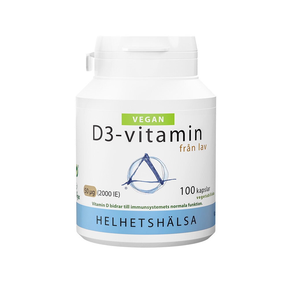 D-3 Vit Vegan 50mcg 100 kapslar