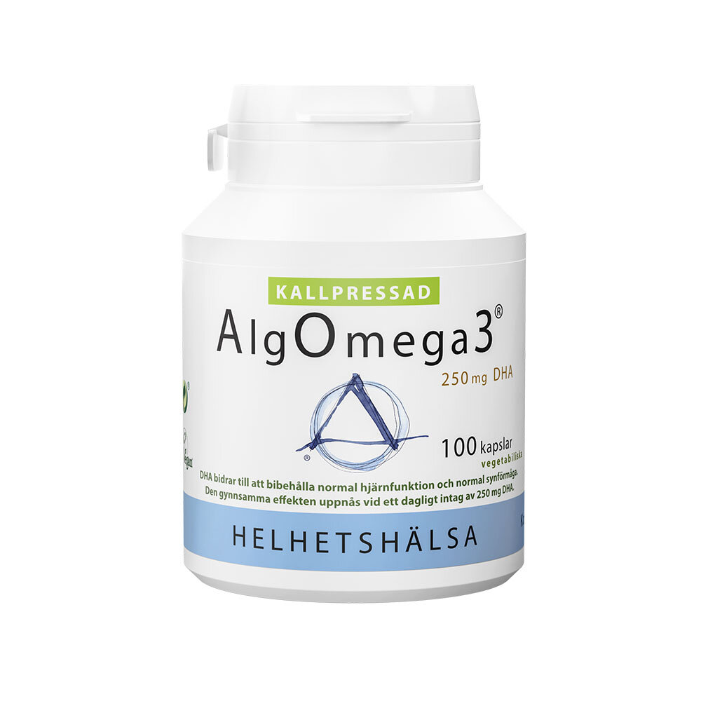AlgOmega3®Kallpressad 100 kapslar