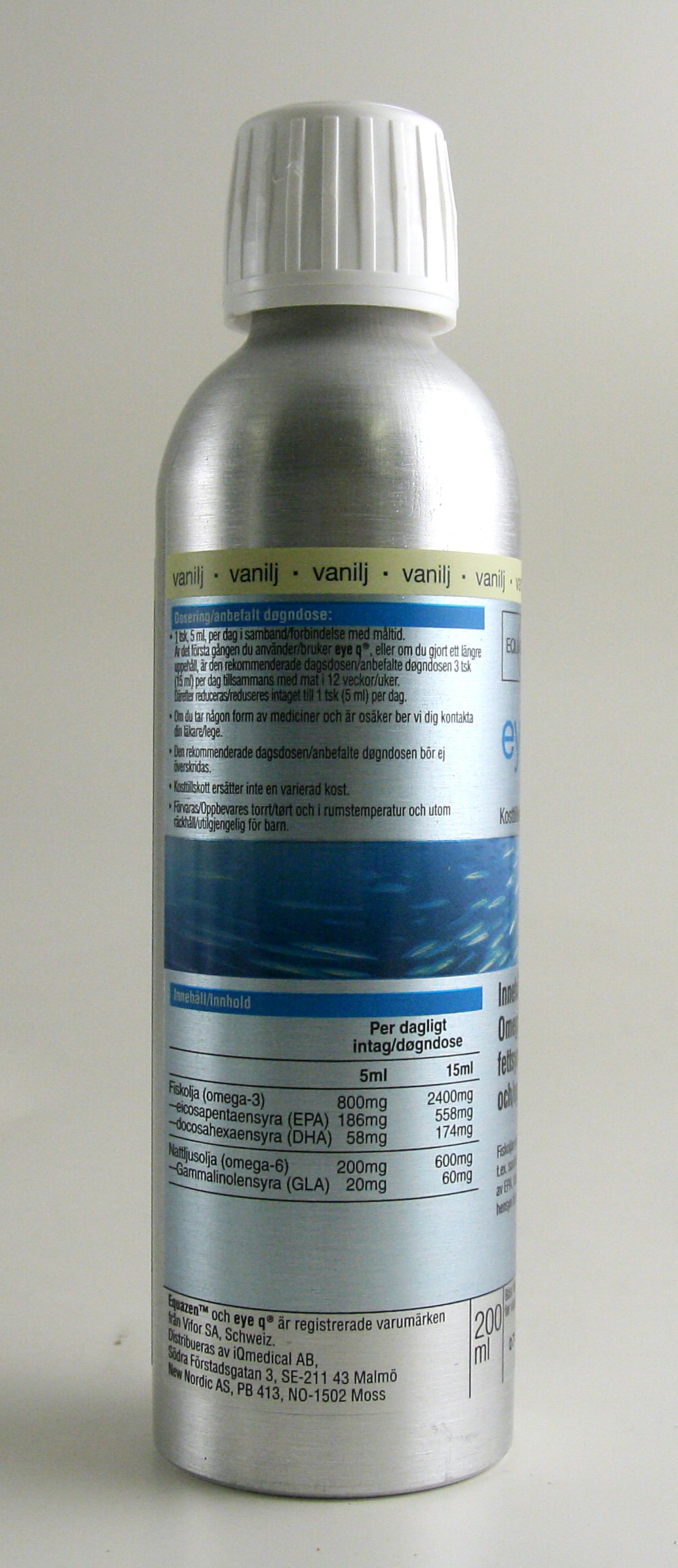 Eye Q vanilj 200ml