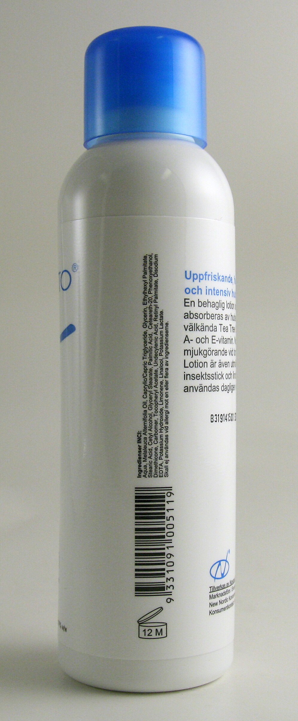 sensitive area lotion