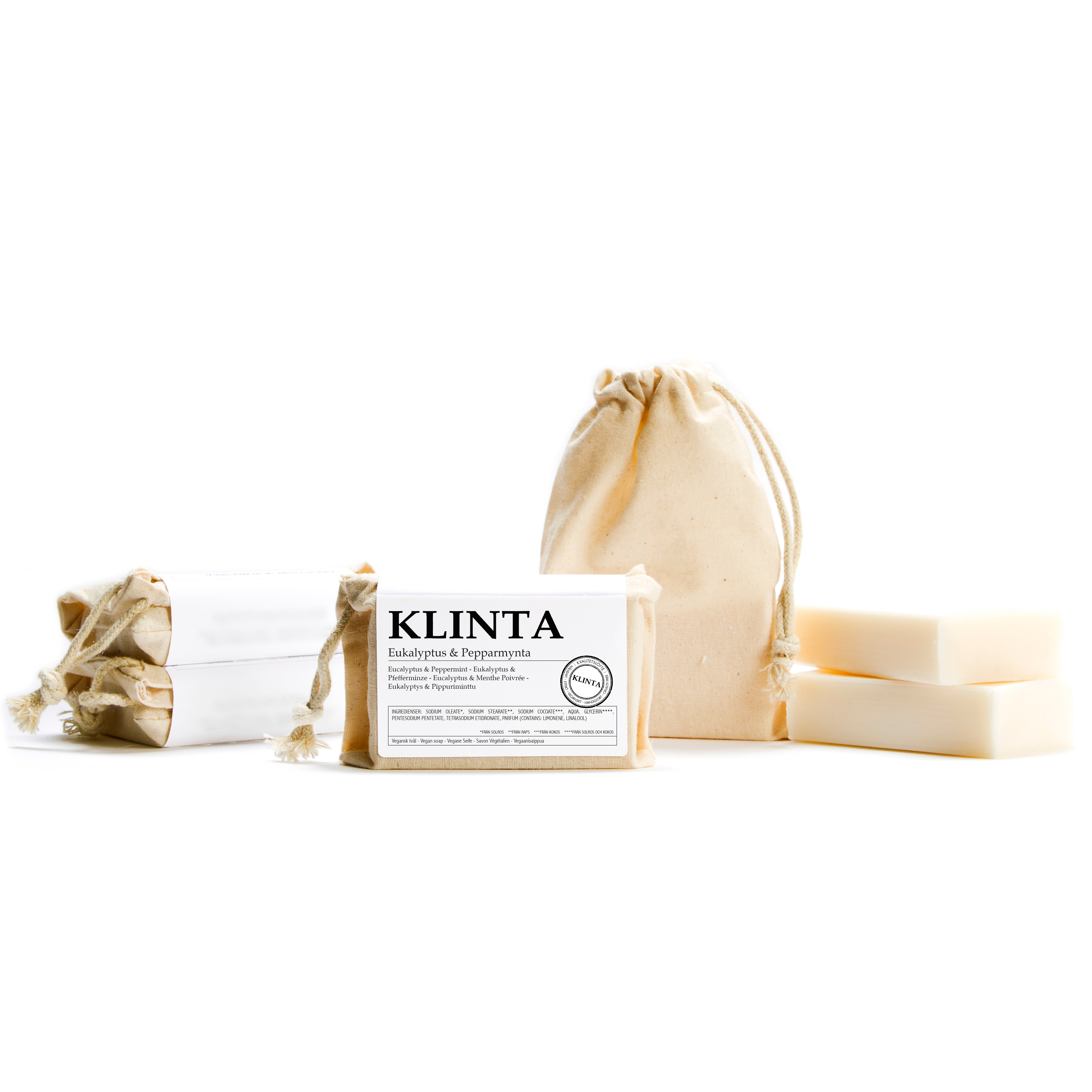 Tvål Eukalyptus & Pepparmynta 100g