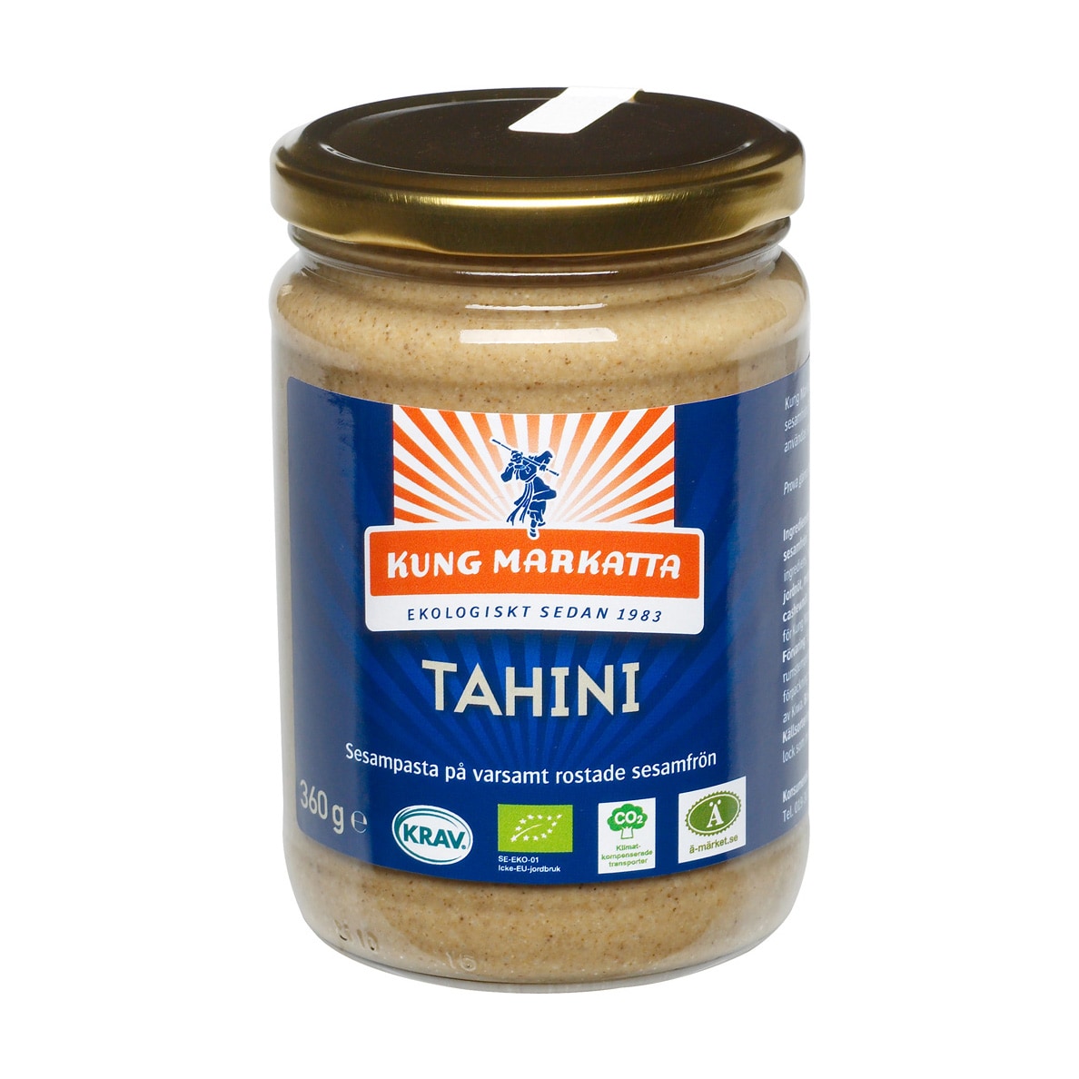 Tahini utan salt 360g