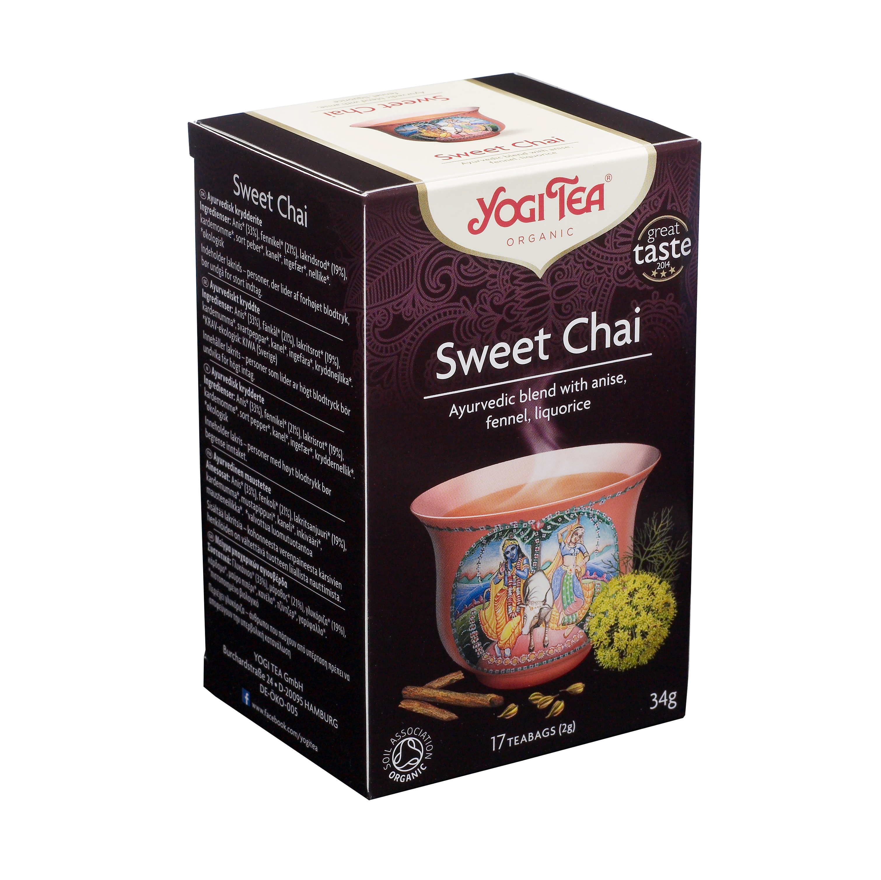 Te Chai Sweet 17 påsar